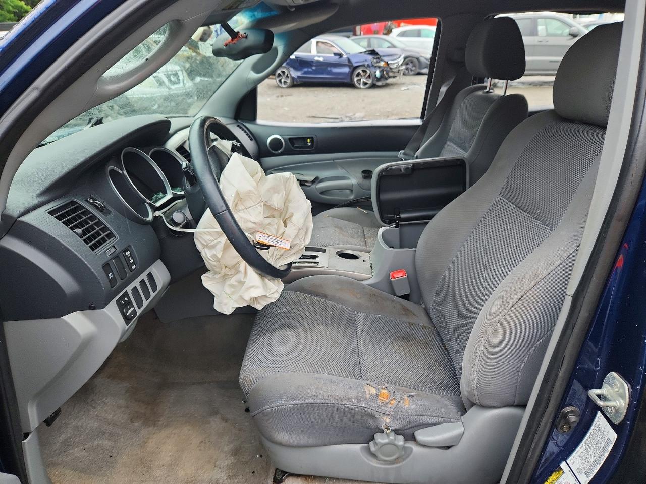 2006 Toyota Tacoma Double Cab Prerunner Long Bed Синий vin: 5TEKU72N66Z200209