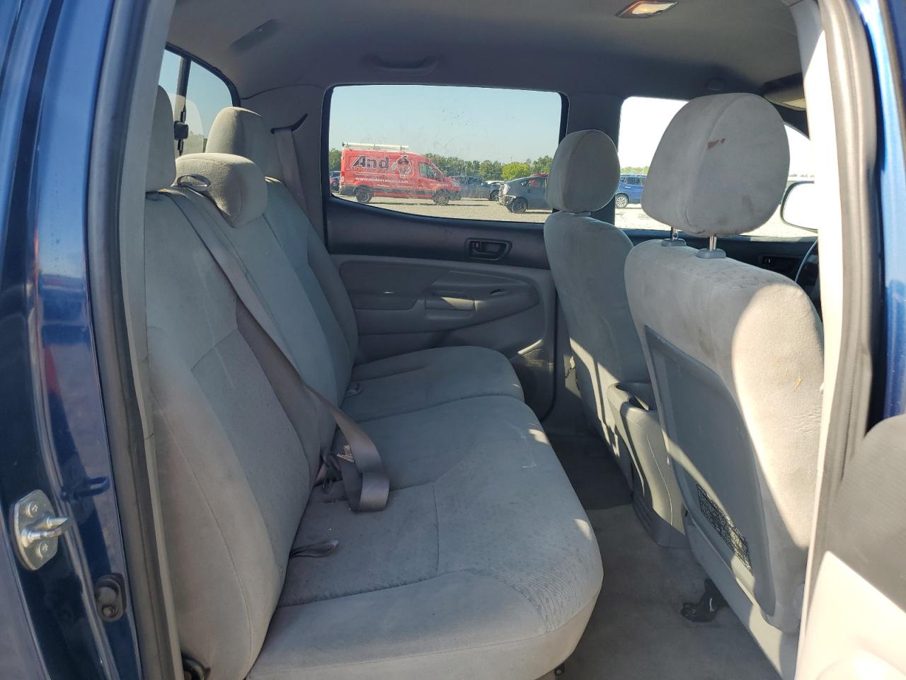 2006 Toyota Tacoma Double Cab Prerunner Long Bed Blue vin: 5TEKU72N76Z213938