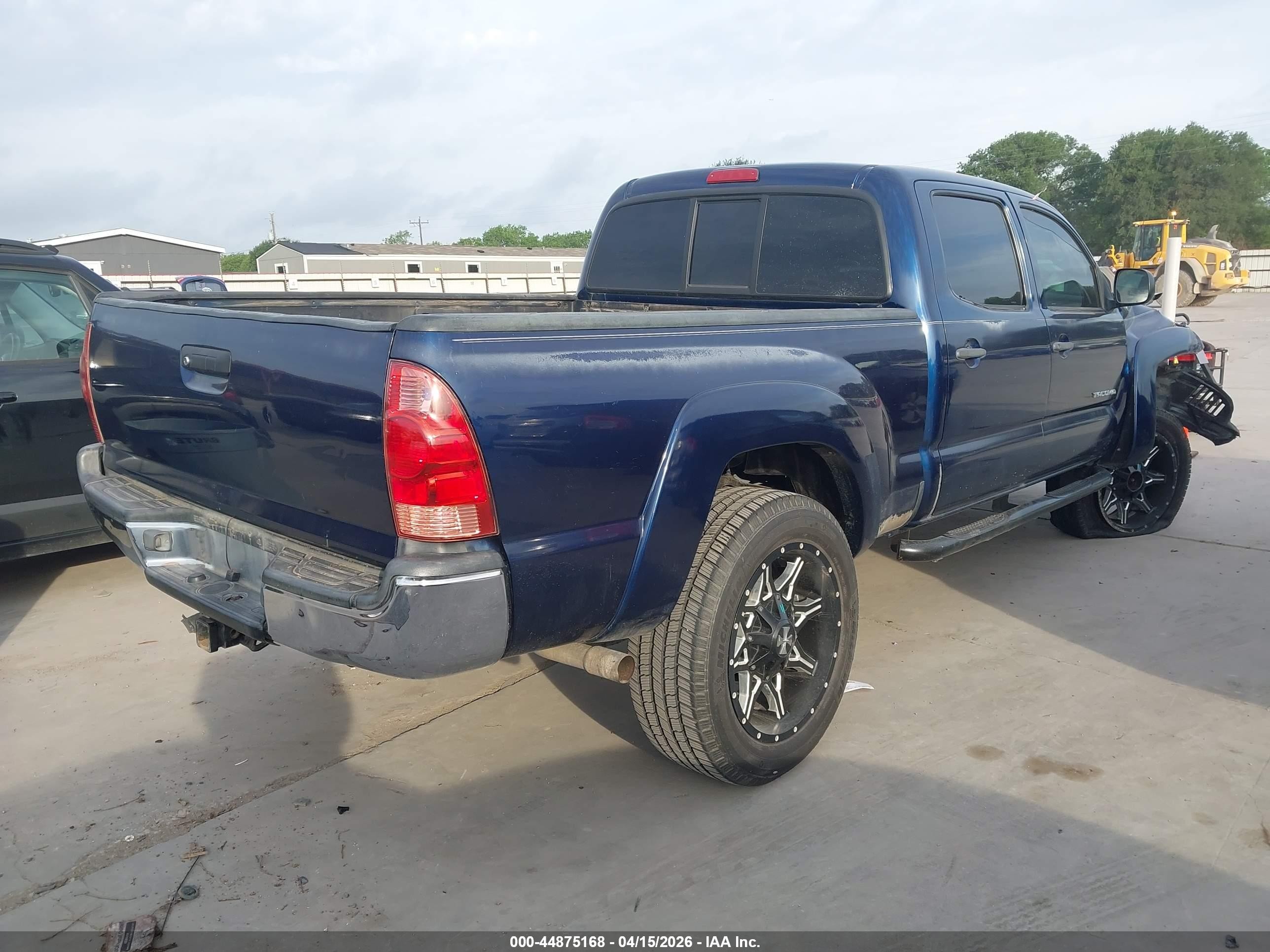2006 Toyota Tacoma Prerunner V6 Dark Blue vin: 5TEKU72N76Z290356