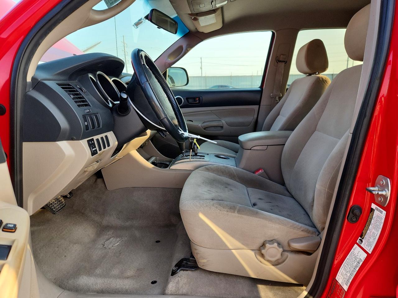 2005 Toyota Tacoma Double Cab Prerunner Long Bed Red vin: 5TEKU72N95Z009432