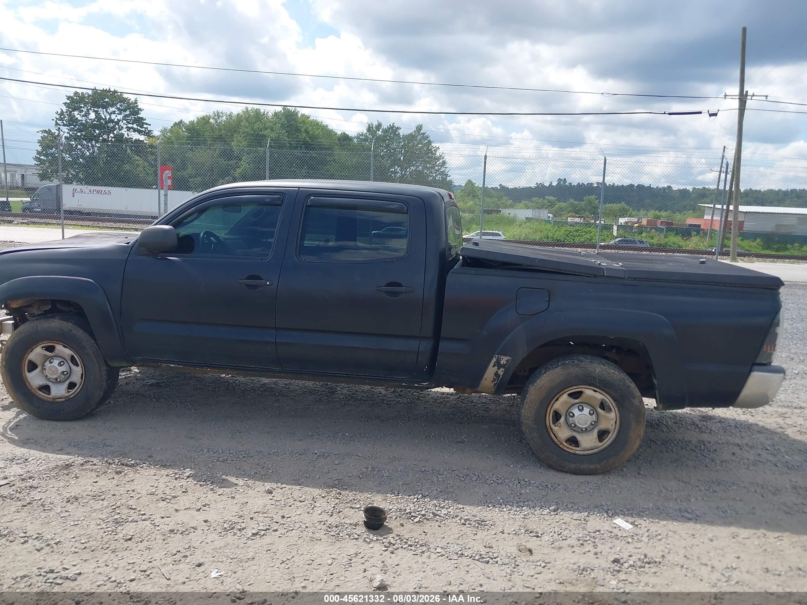 2005 Toyota Tacoma Prerunner V6 Black vin: 5TEKU72NX5Z006796