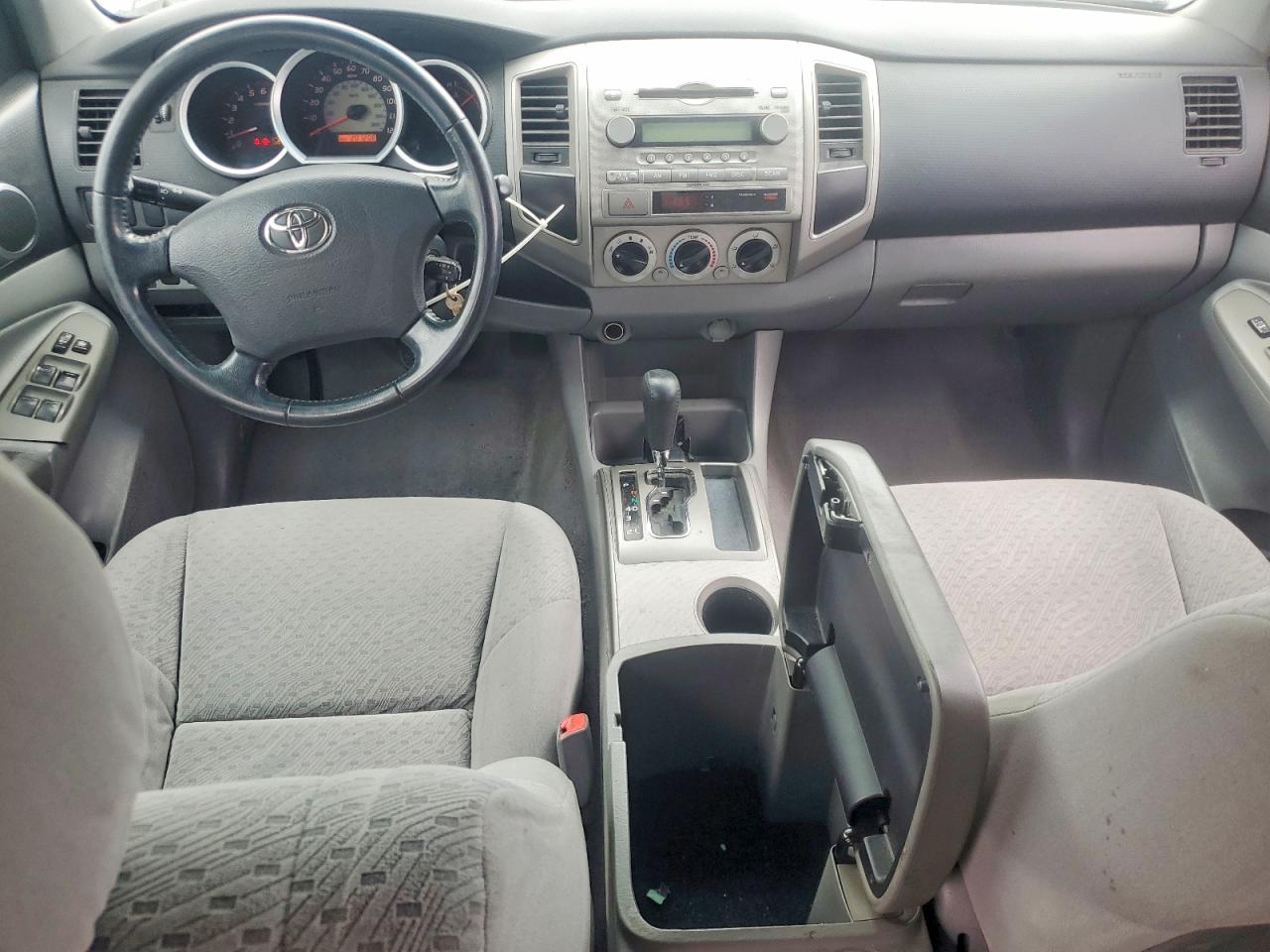 2005 Toyota Tacoma Double Cab Prerunner Long Bed Silver vin: 5TEKU72NX5Z064035