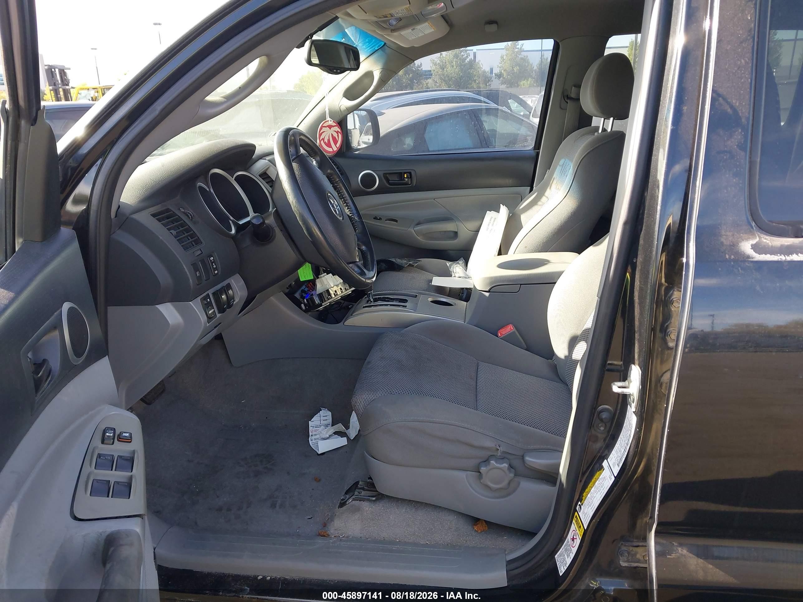 2006 Toyota Tacoma Prerunner V6 Black vin: 5TEKU72NX6Z202027