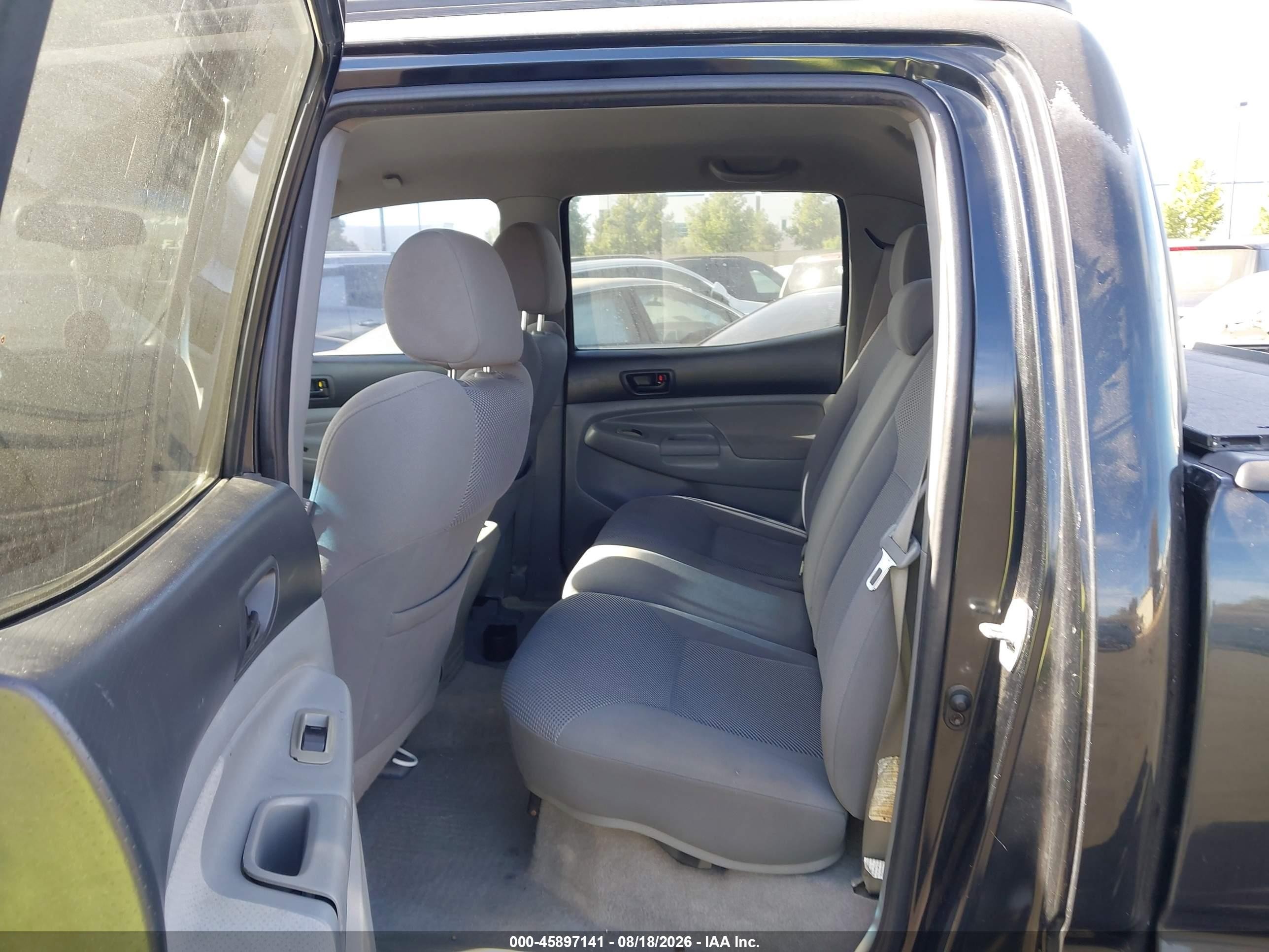 2006 Toyota Tacoma Prerunner V6 Black vin: 5TEKU72NX6Z202027