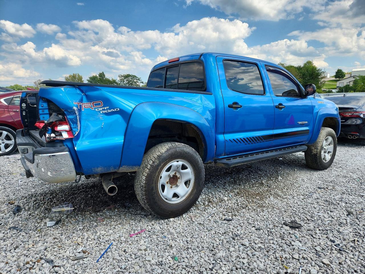 2006 Toyota Tacoma Blue vin: 5TELU42N06Z239932