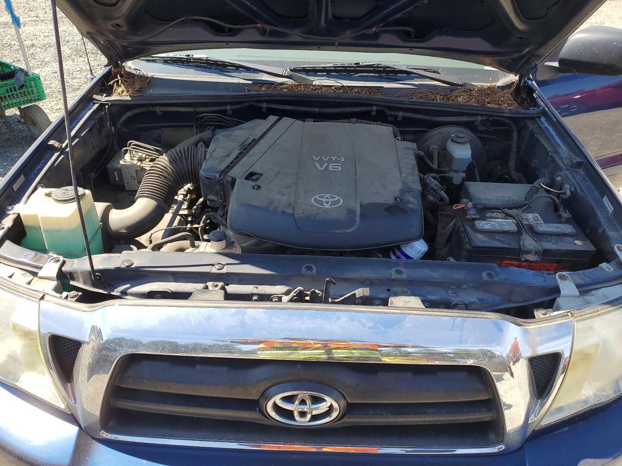 2008 Toyota Tacoma V6 Синий vin: 5TELU42N08Z479033
