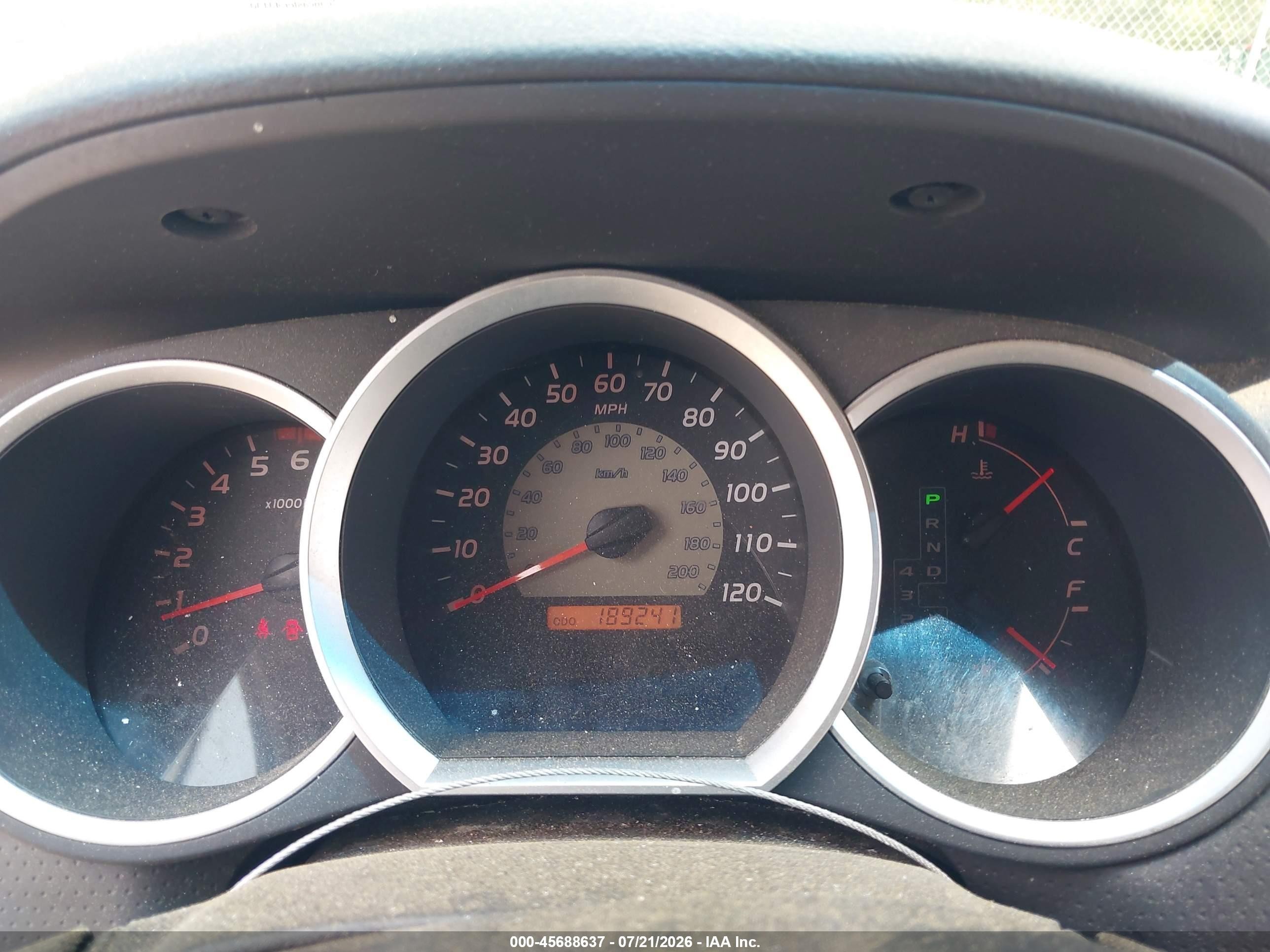 2005 Toyota Tacoma Base V6 Silver vin: 5TELU42N15Z107809