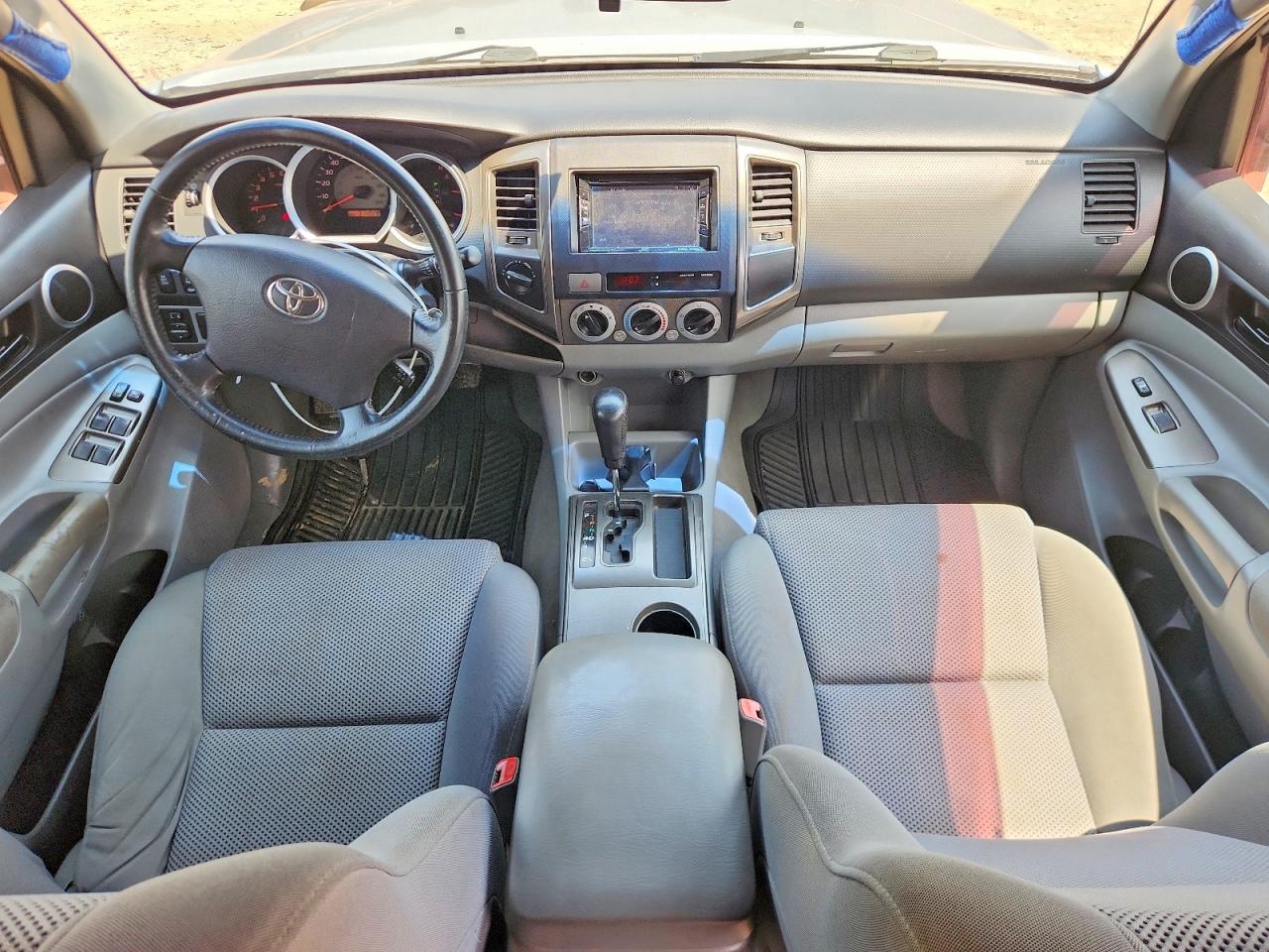 2008 Toyota Tacoma V6 Silver vin: 5TELU42N18Z511892