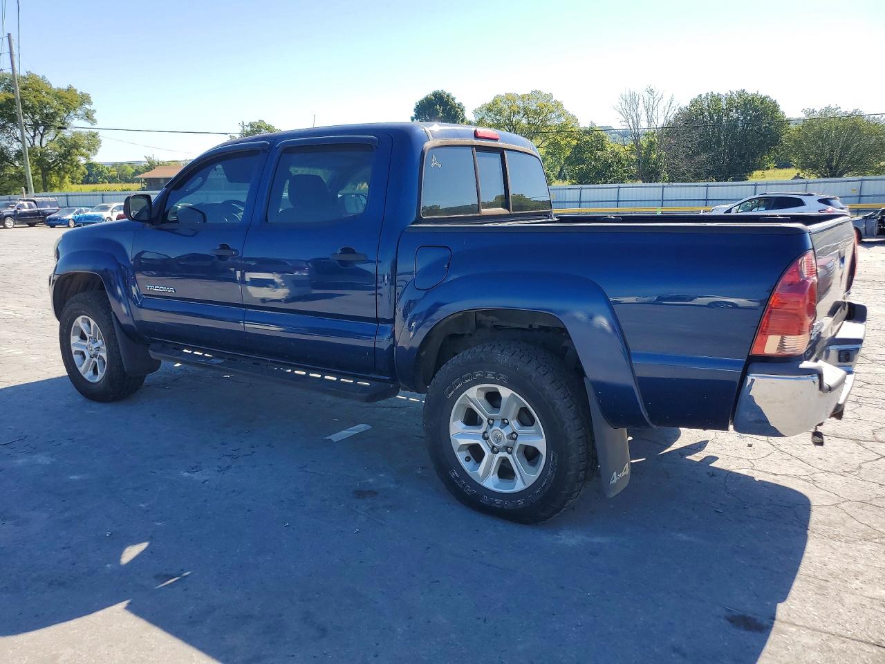 2007 Toyota Tacoma V6 Синий vin: 5TELU42N27Z421679