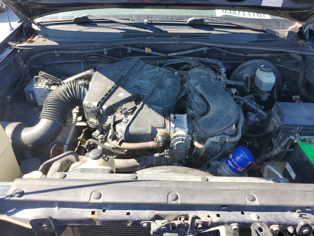 2007 Toyota Tacoma V6 Синий vin: 5TELU42N27Z421679
