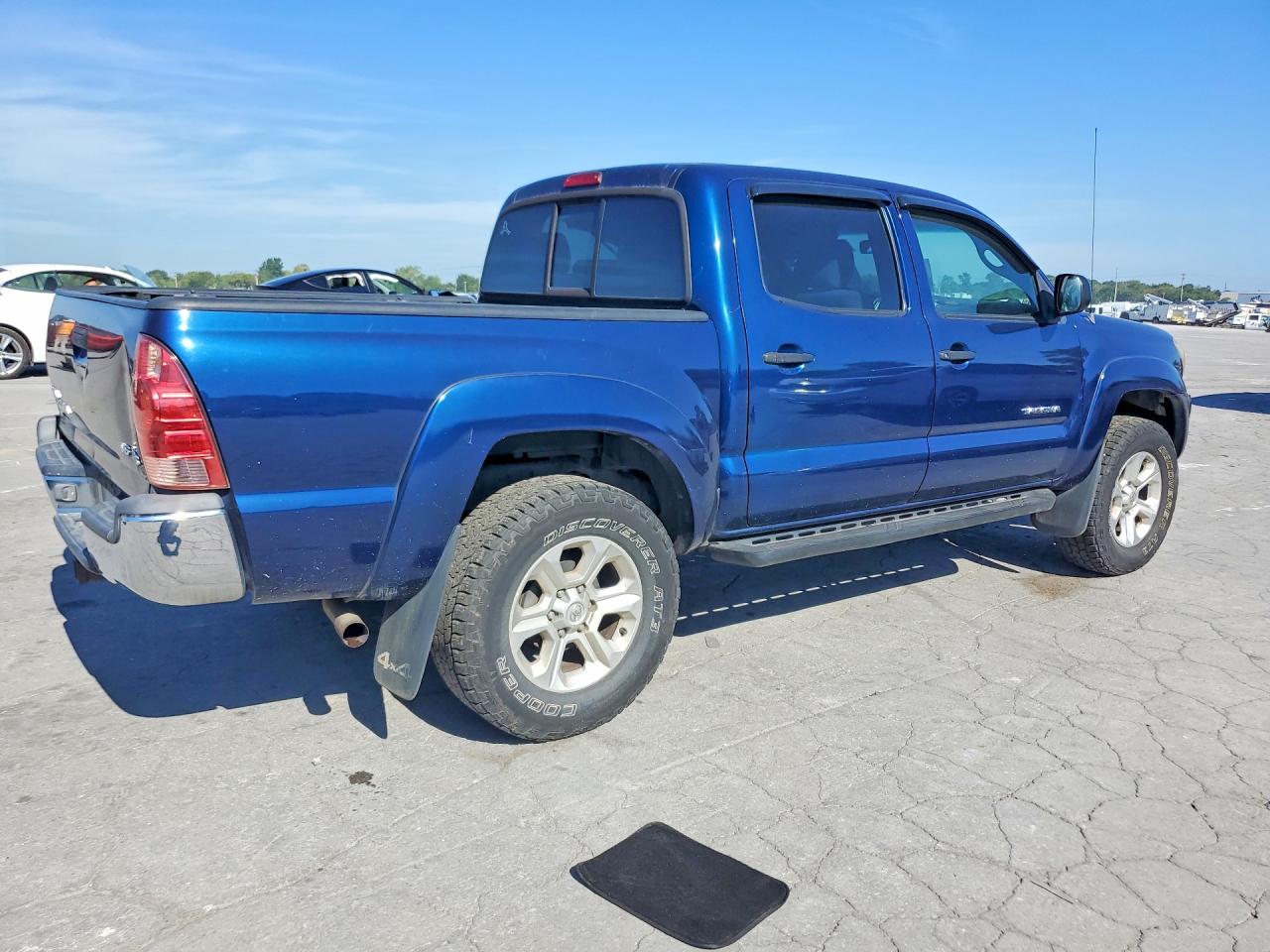 2007 Toyota Tacoma V6 Синий vin: 5TELU42N27Z421679