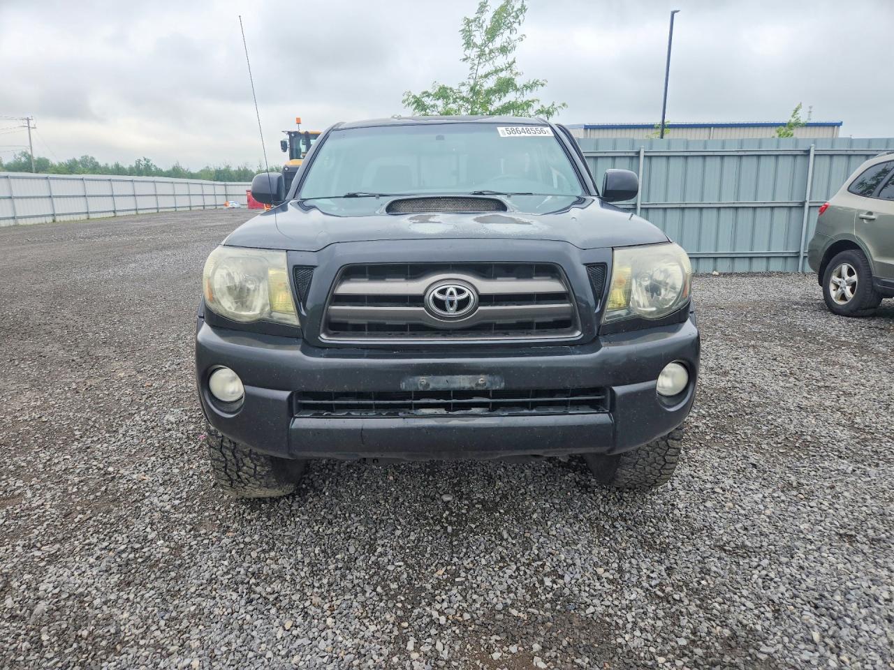 2009 Toyota Tacoma Double Cab Black vin: 5TELU42N39Z662380