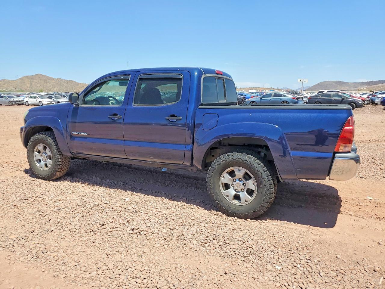 2006 Toyota Tacoma V6 Blue vin: 5TELU42N46Z163891