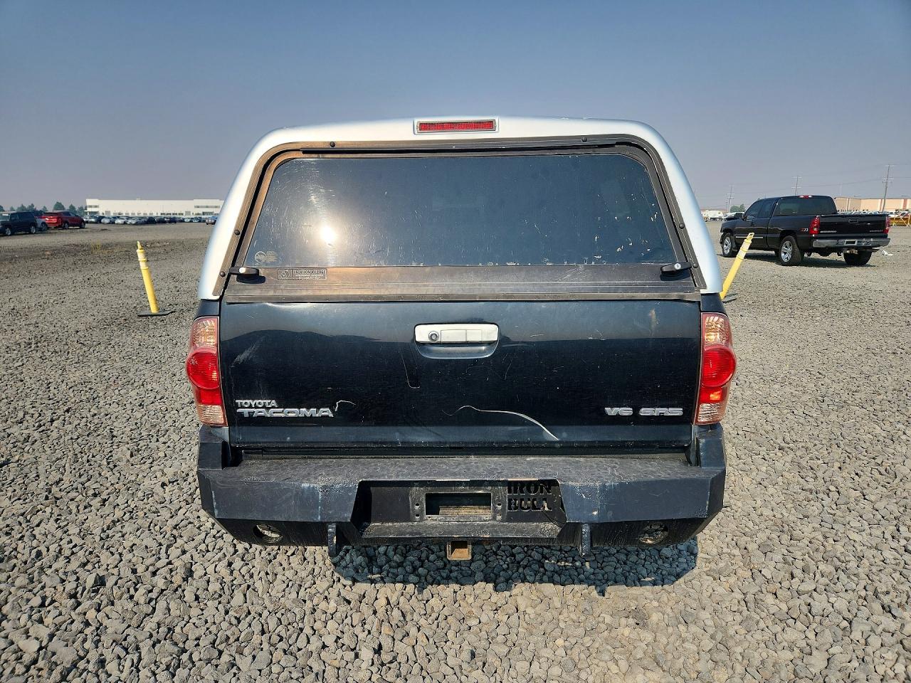 2008 Toyota Tacoma V6 Black vin: 5TELU42N48Z586599