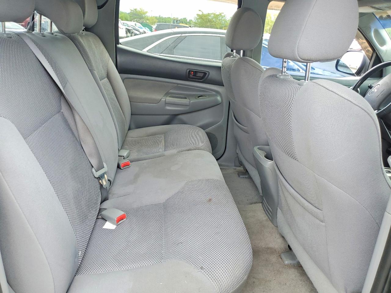 2005 Toyota Tacoma Double Cab Black vin: 5TELU42N65Z046098
