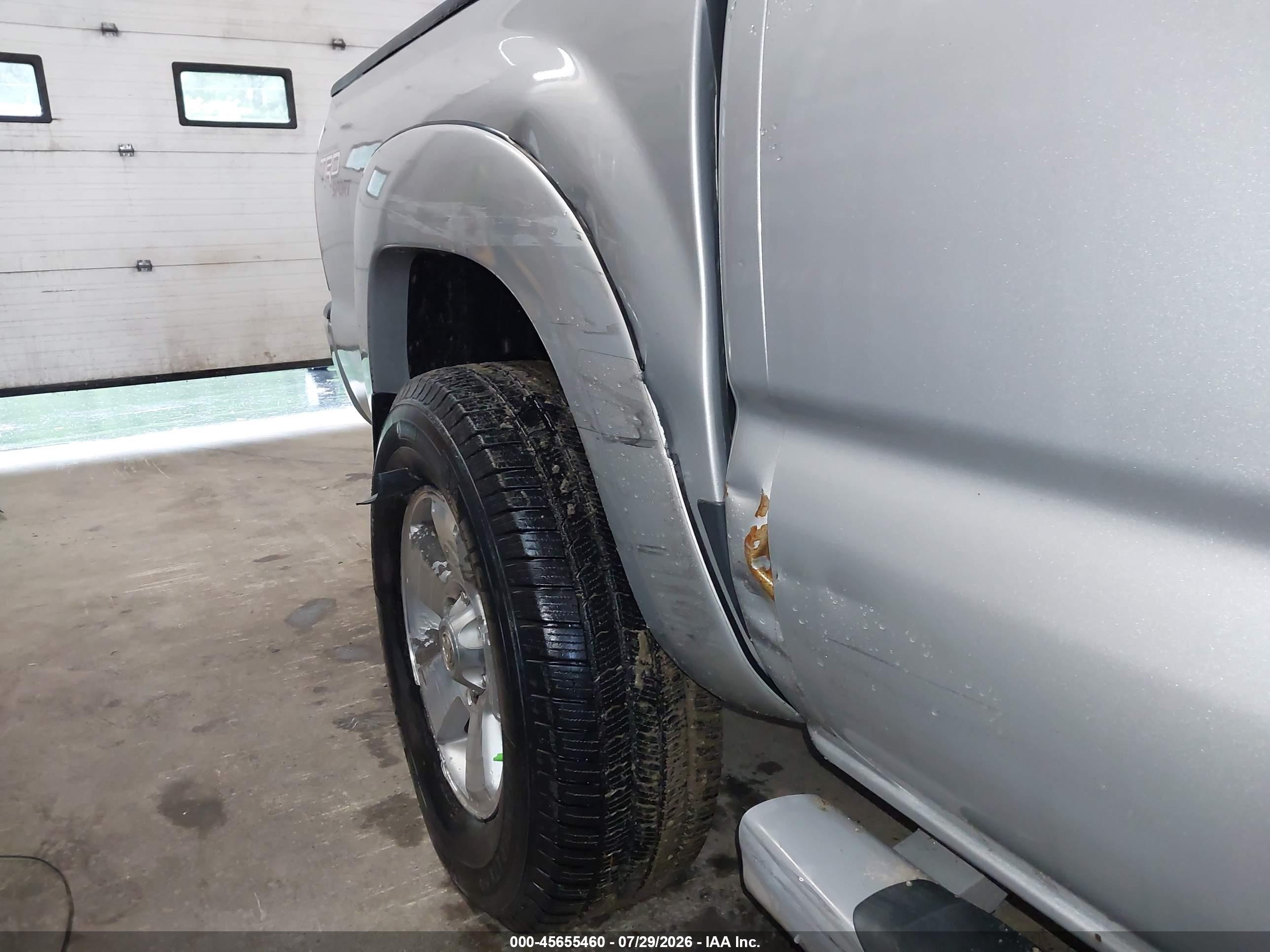 2008 Toyota Tacoma Base V6 Gray vin: 5TELU42N68Z539221