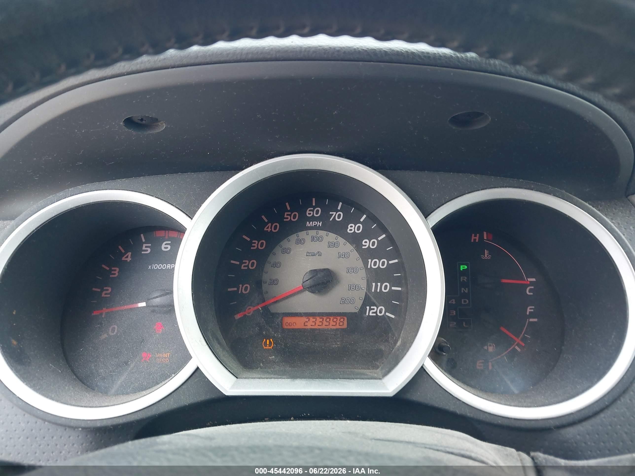 2006 Toyota Tacoma Base V6 Black vin: 5TELU42N86Z222778