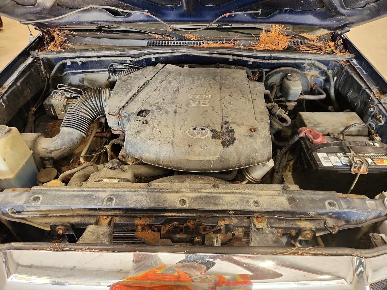 2006 Toyota Tacoma V6 Blue vin: 5TELU42N96Z147086