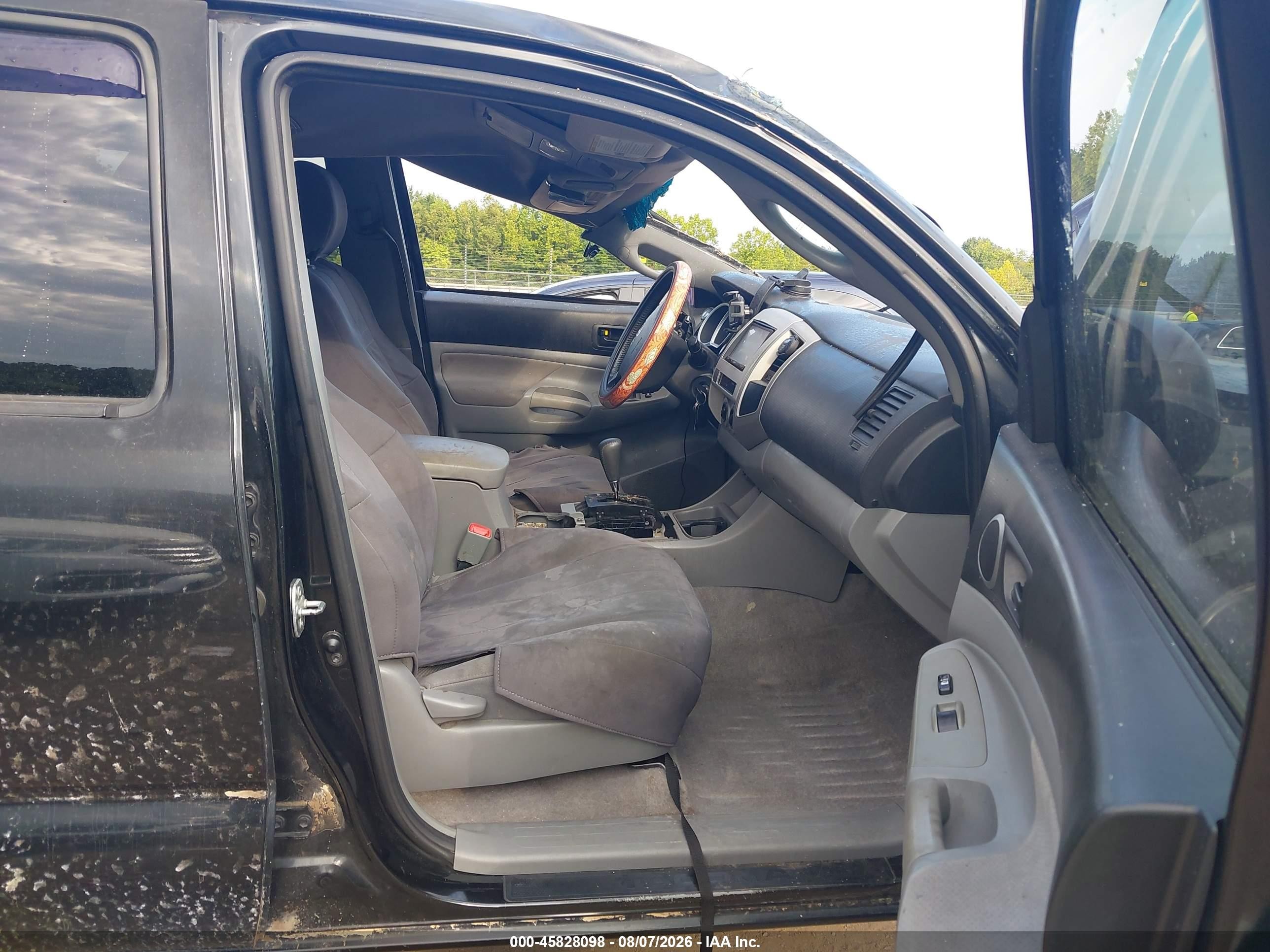 2007 Toyota Tacoma Base V6 Черный vin: 5TELU42N97Z355793