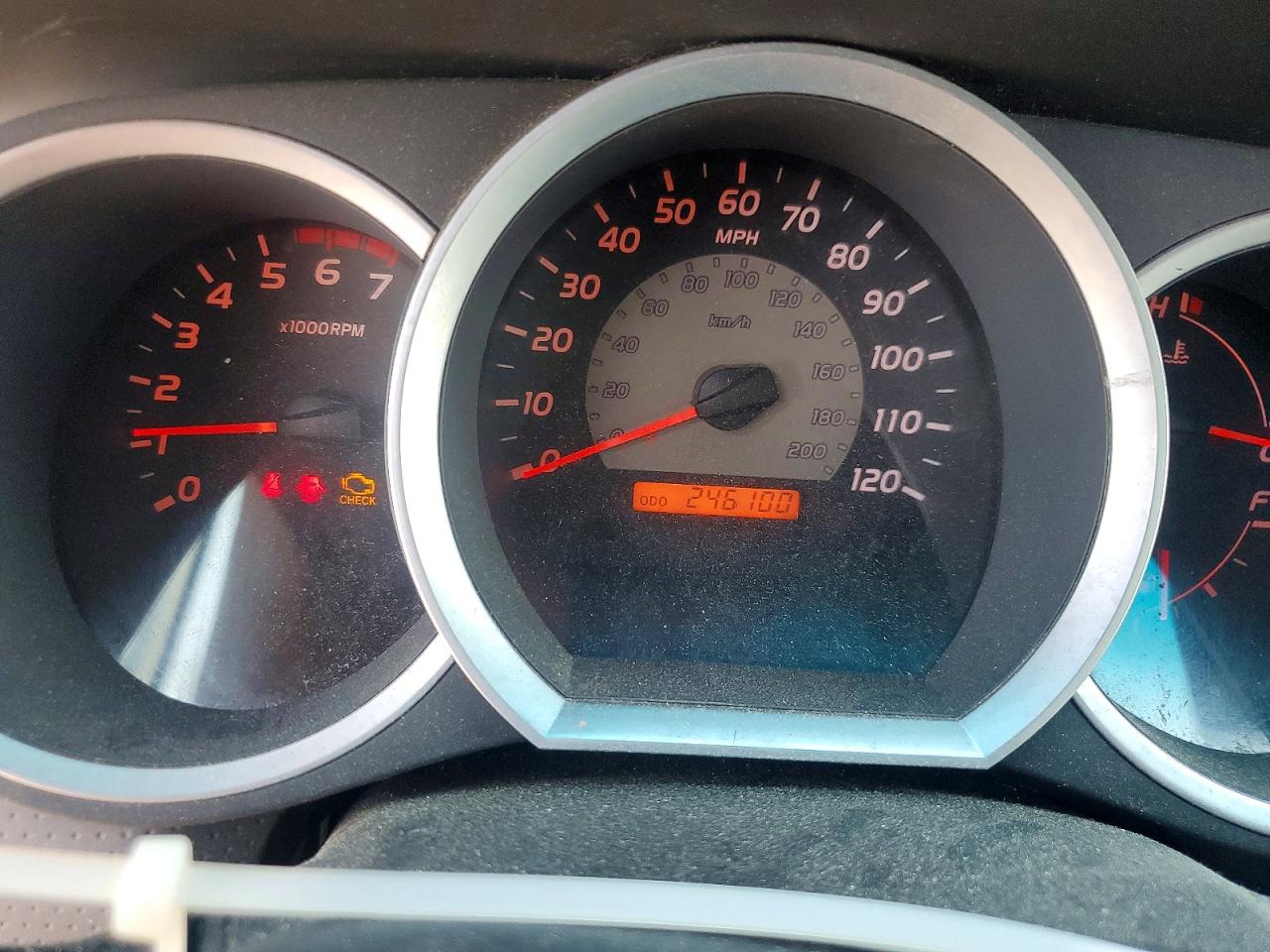 2005 Toyota Tacoma Double Cab Blue vin: 5TELU42NX5Z133812