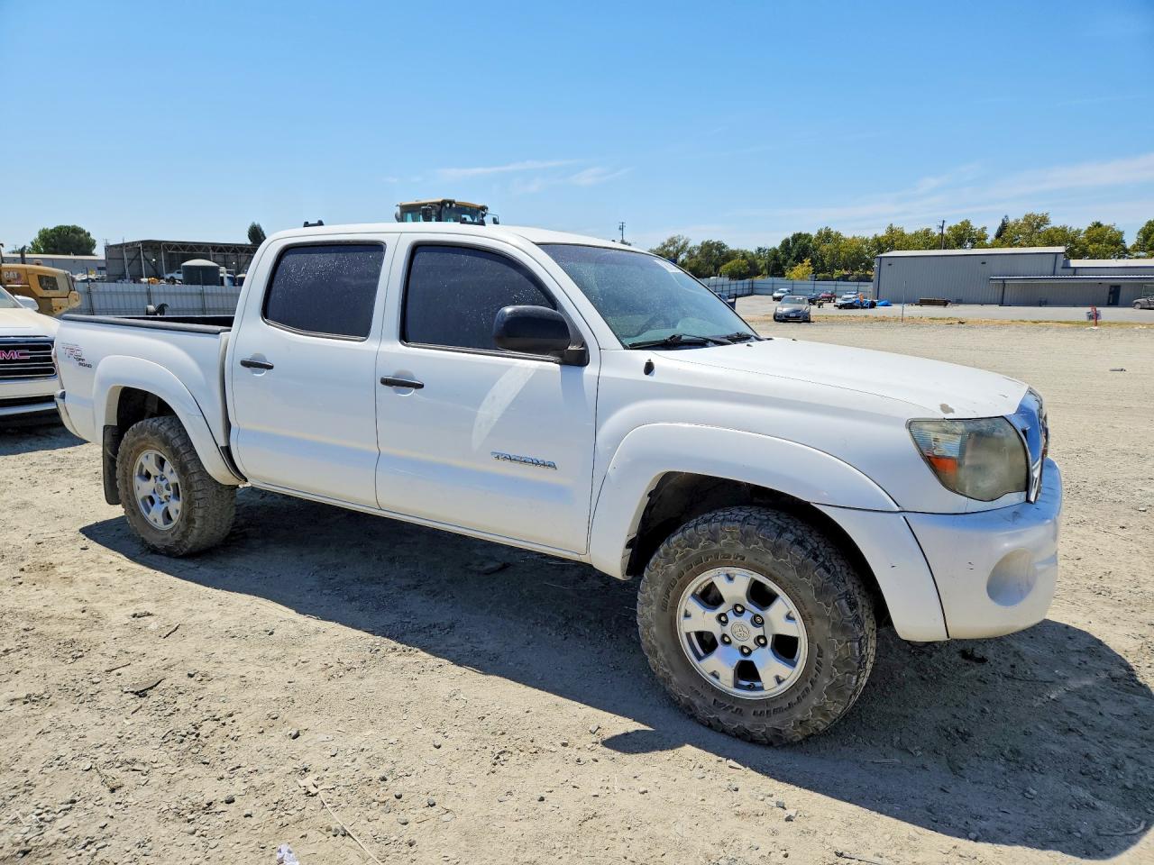 2010 Toyota Tacoma V6 White vin: 5TELU4EN2AZ696598