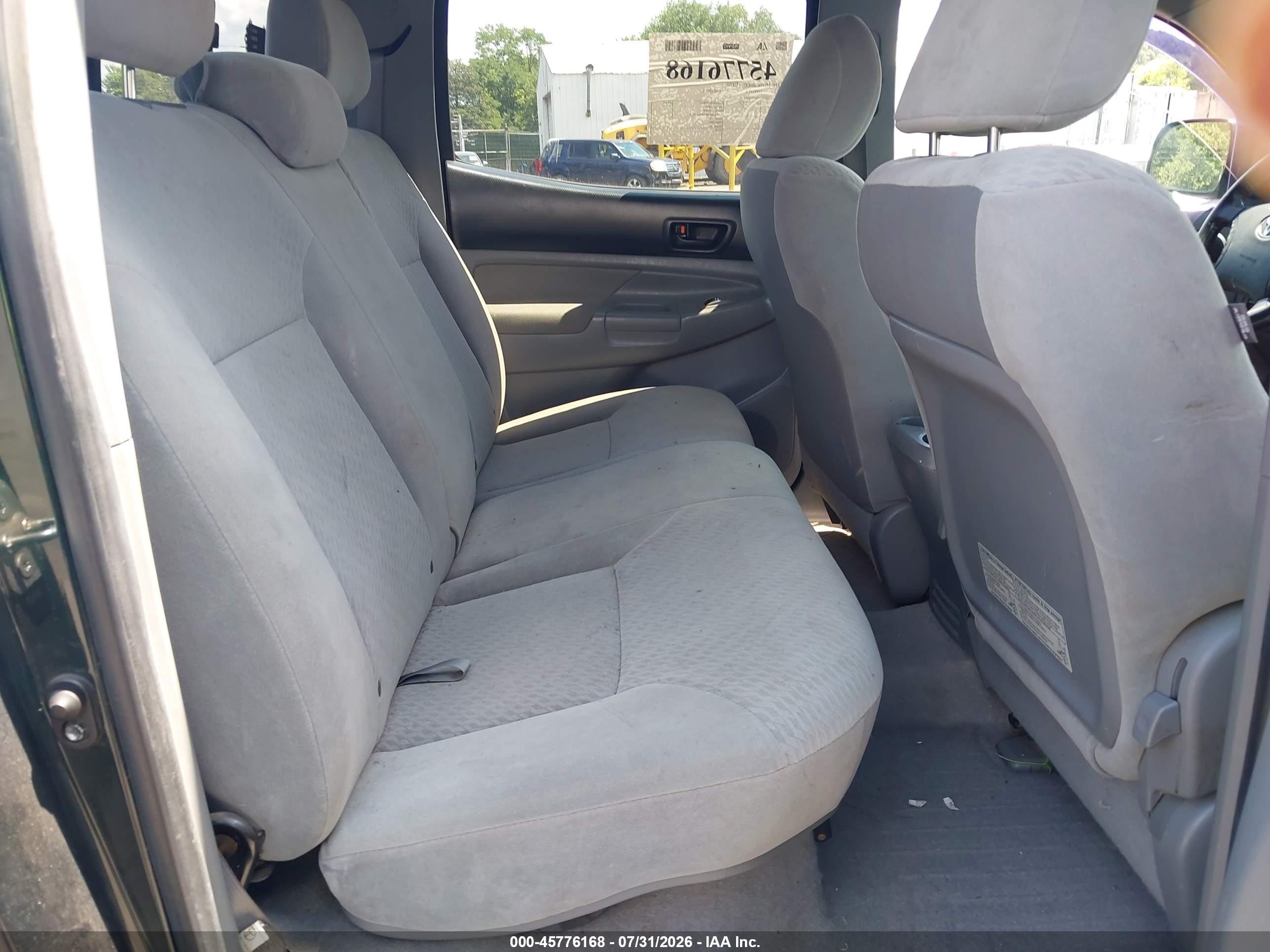 2010 Toyota Tacoma Base V6 Green vin: 5TELU4EN2AZ712024