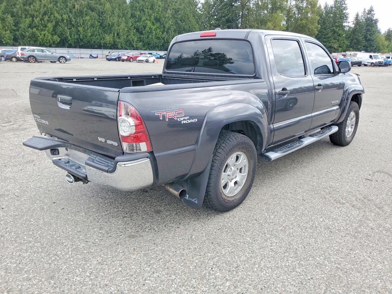 2010 Toyota Tacoma V6 Gray vin: 5TELU4EN2AZ741412