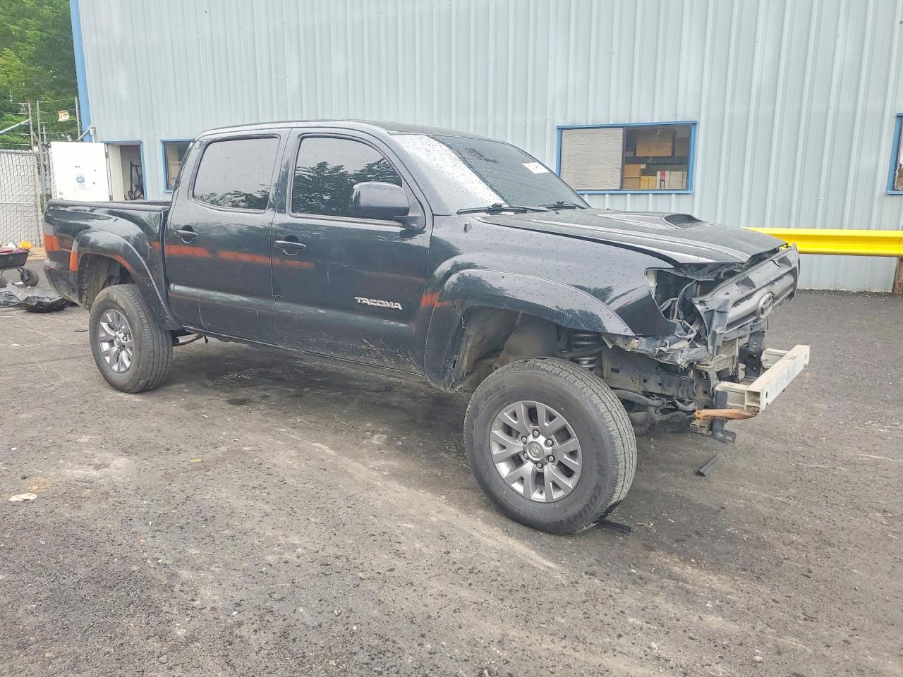 2010 Toyota Tacoma Черный vin: 5TELU4EN4AZ707682