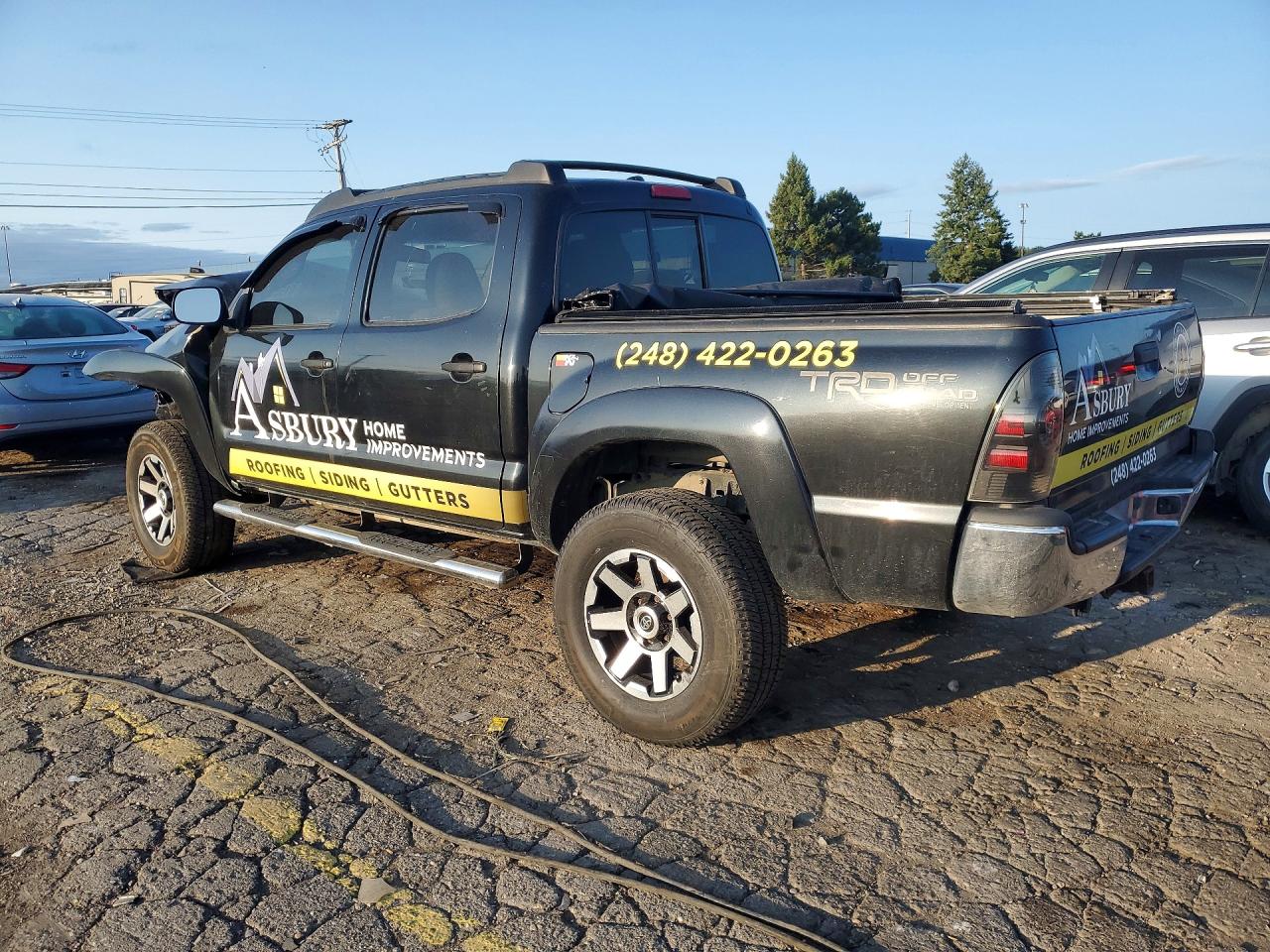 2010 Toyota Tacoma V6 Black vin: 5TELU4EN5AZ702586