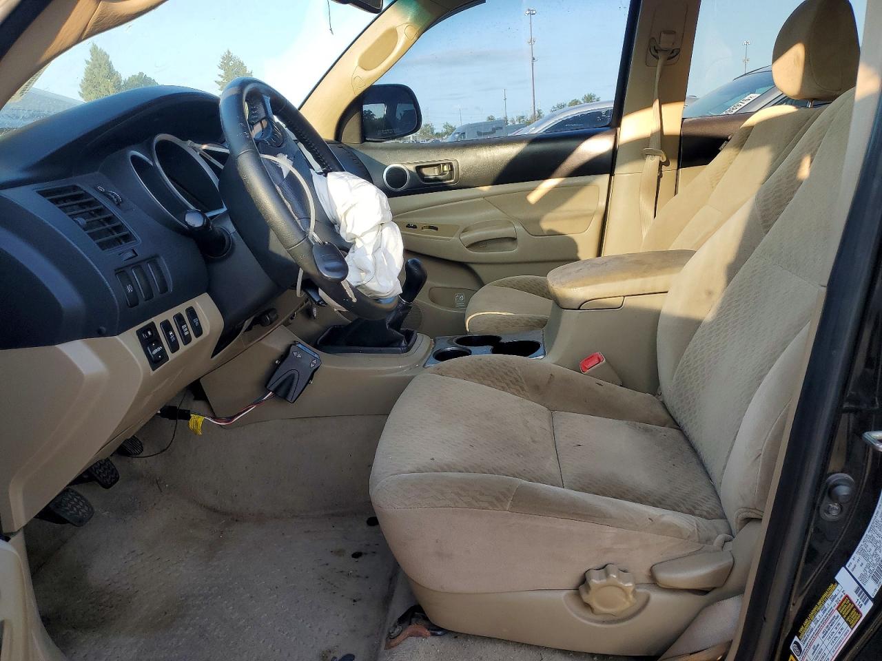 2010 Toyota Tacoma V6 Black vin: 5TELU4EN5AZ702586
