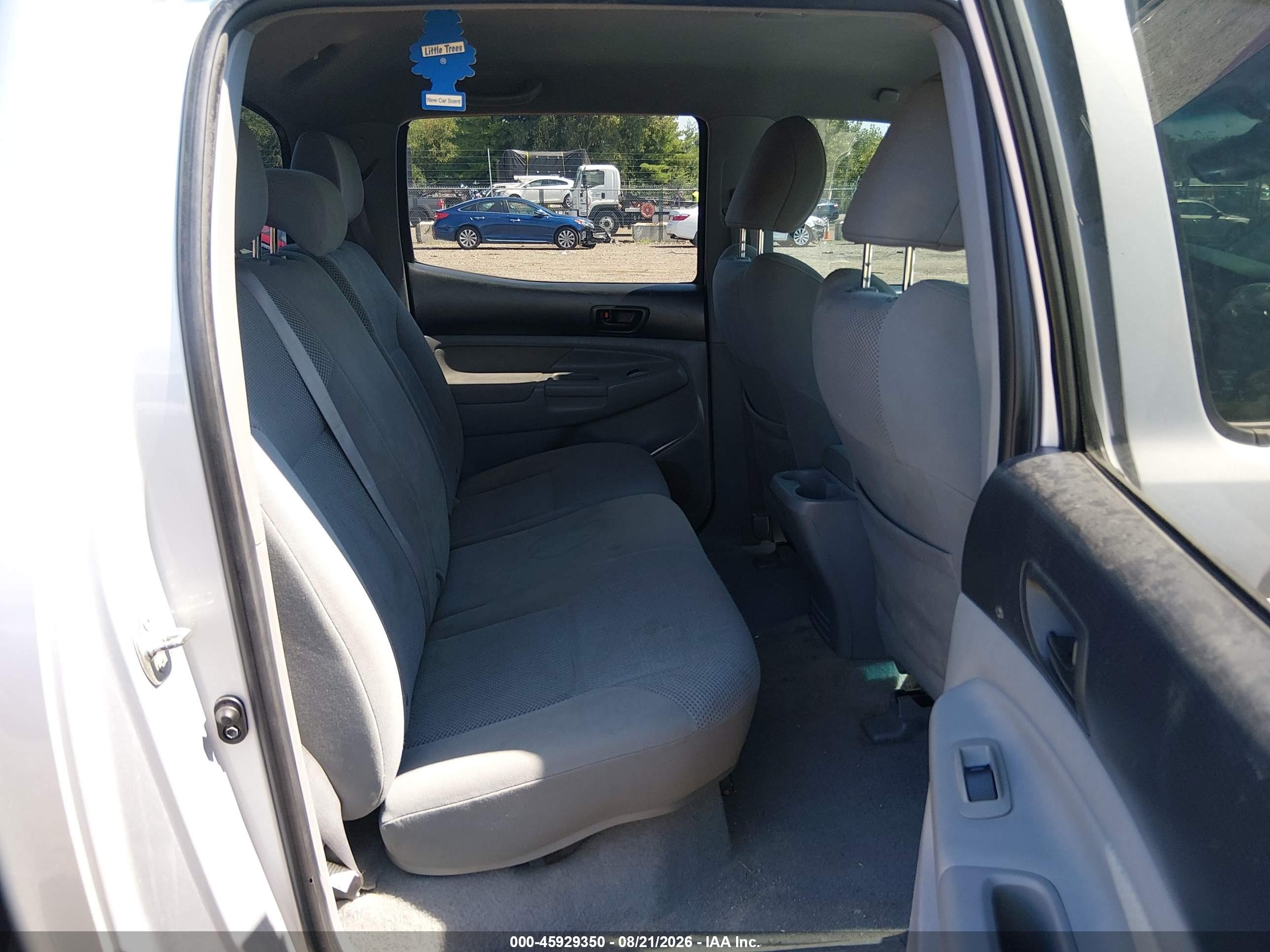 2010 Toyota Tacoma Base V6 Silver vin: 5TELU4EN7AZ689548