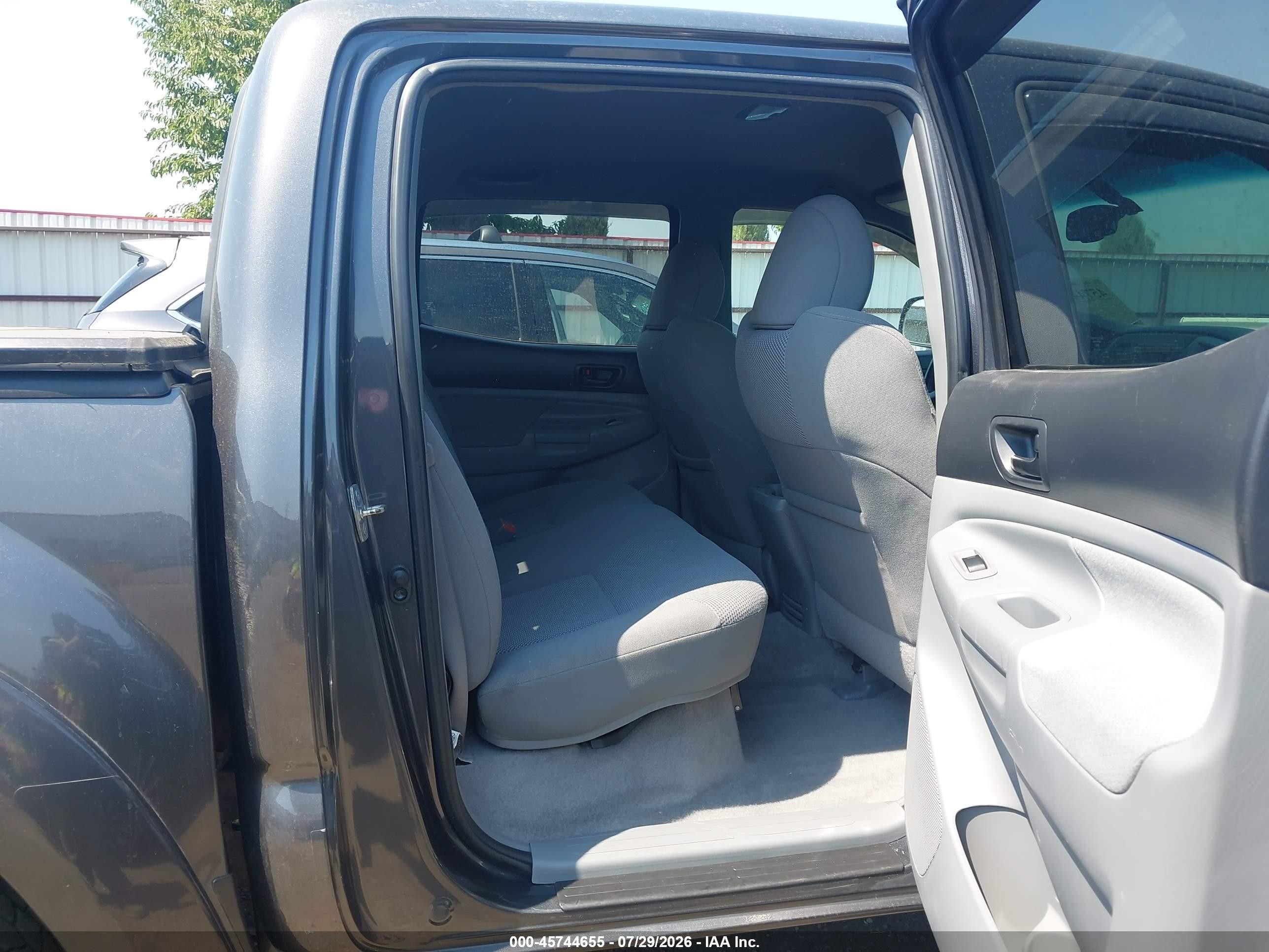 2010 Toyota Tacoma V6 Gray vin: 5TELU4ENXAZ712949