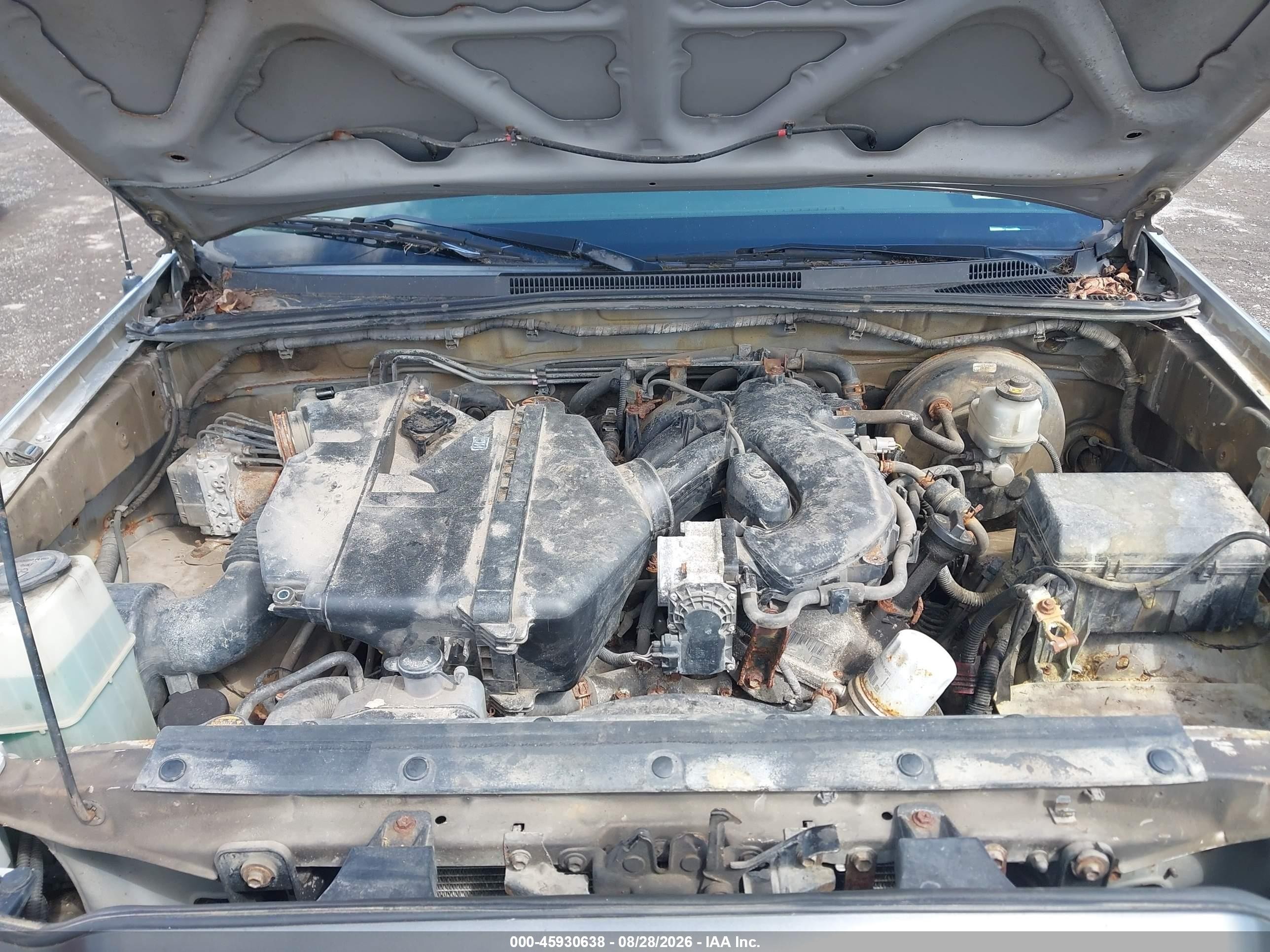 2010 Toyota Tacoma Base V6 Серебряный vin: 5TEMU4FN0AZ697638