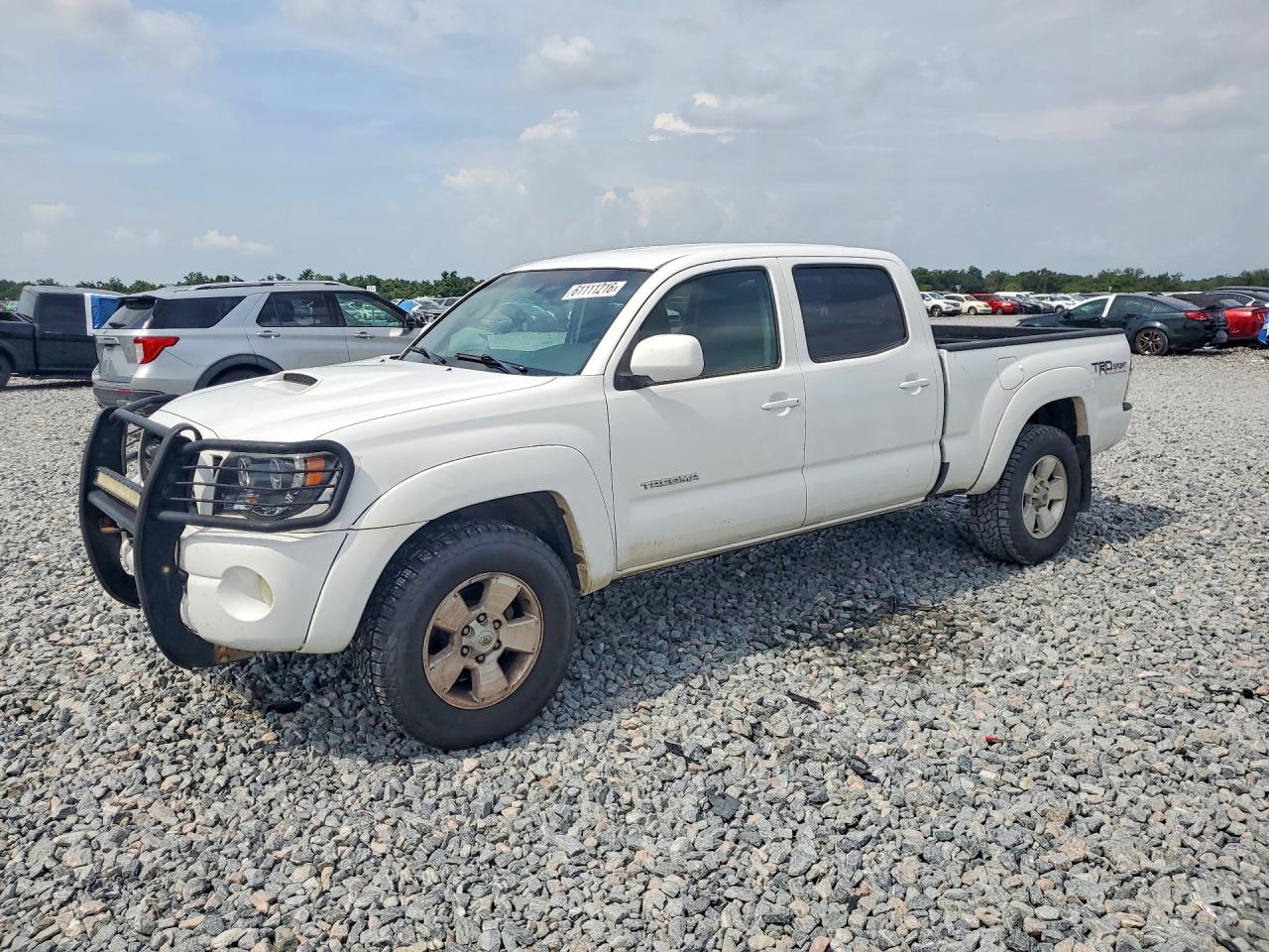 2010 Toyota Tacoma Double Cab Long Bed Белый vin: 5TEMU4FN0AZ712235