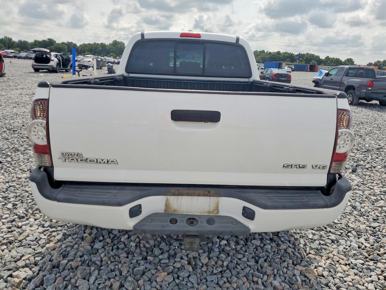 2010 Toyota Tacoma Double Cab Long Bed Белый vin: 5TEMU4FN0AZ712235
