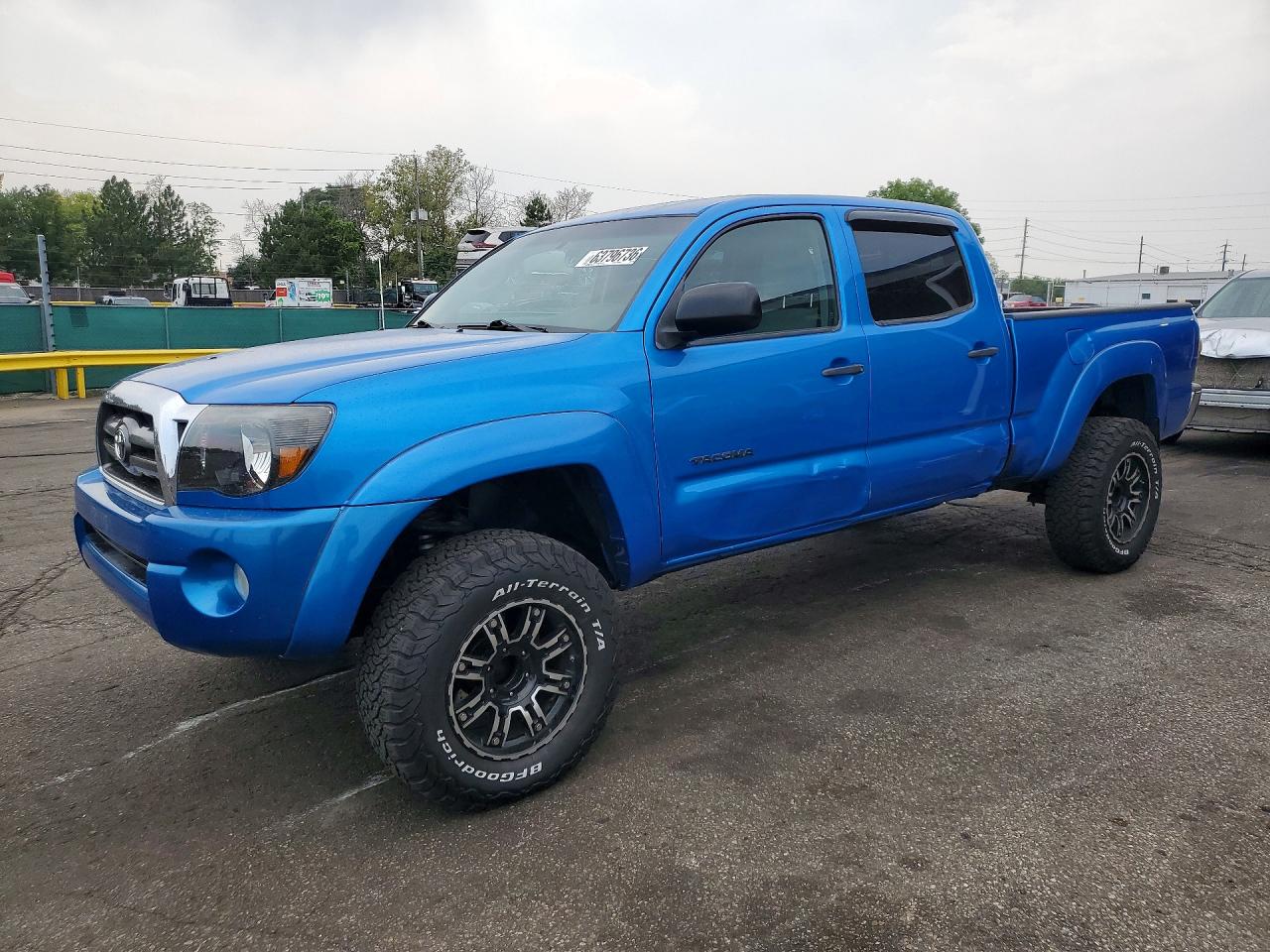 2010 Toyota Tacoma Double Cab Long Bed Blue vin: 5TEMU4FN3AZ717039