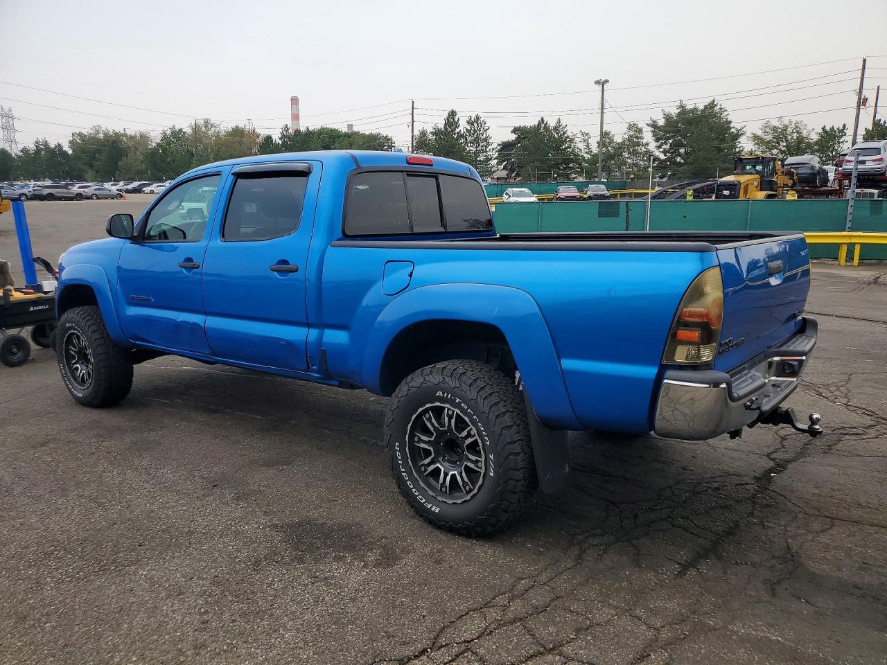 2010 Toyota Tacoma Double Cab Long Bed Blue vin: 5TEMU4FN3AZ717039