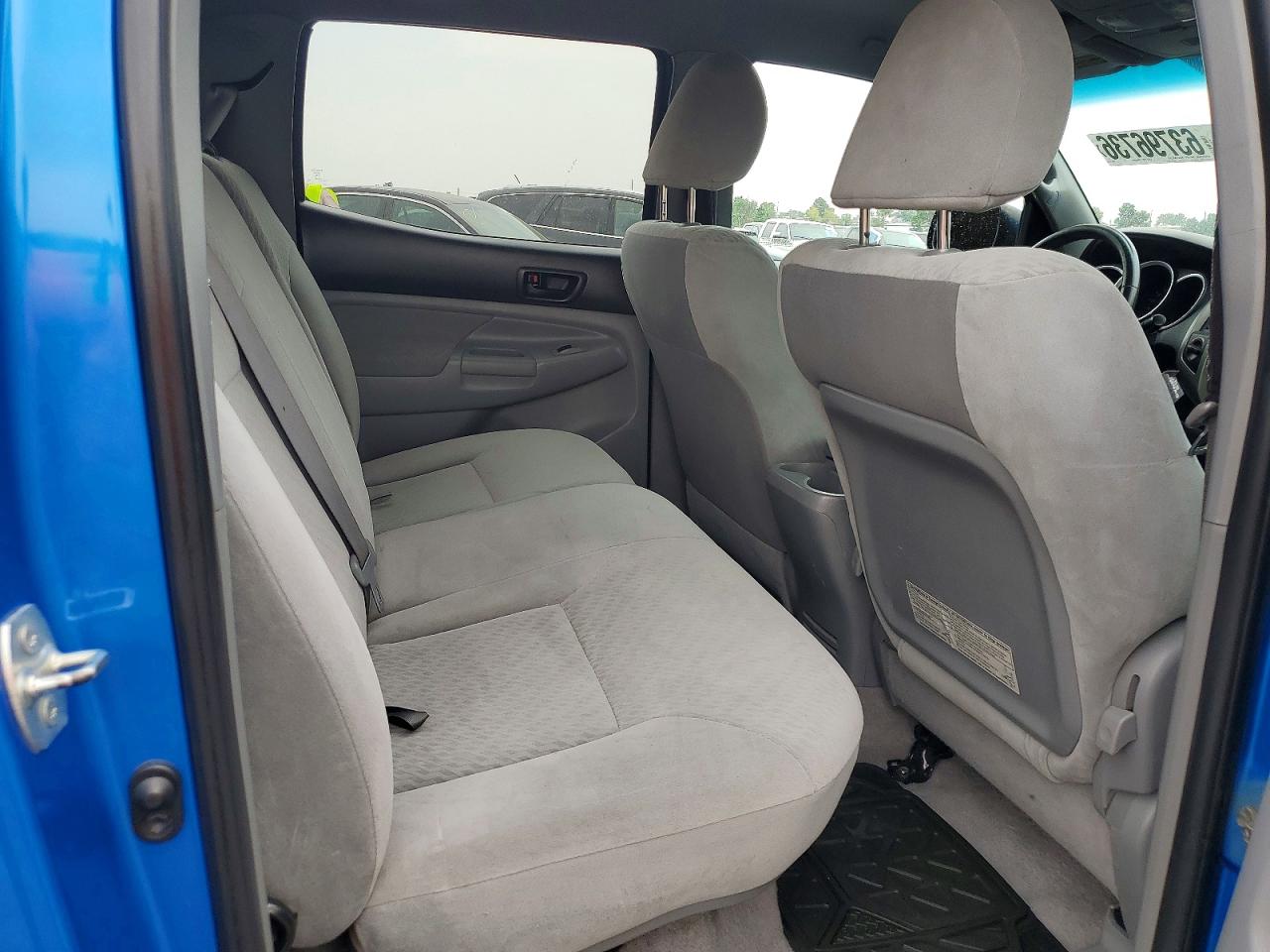 2010 Toyota Tacoma Double Cab Long Bed Blue vin: 5TEMU4FN3AZ717039