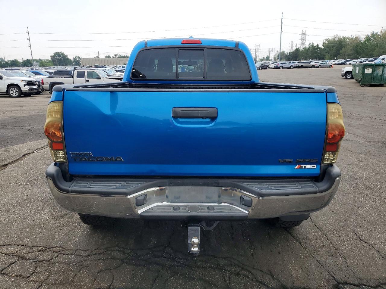 2010 Toyota Tacoma Double Cab Long Bed Blue vin: 5TEMU4FN3AZ717039