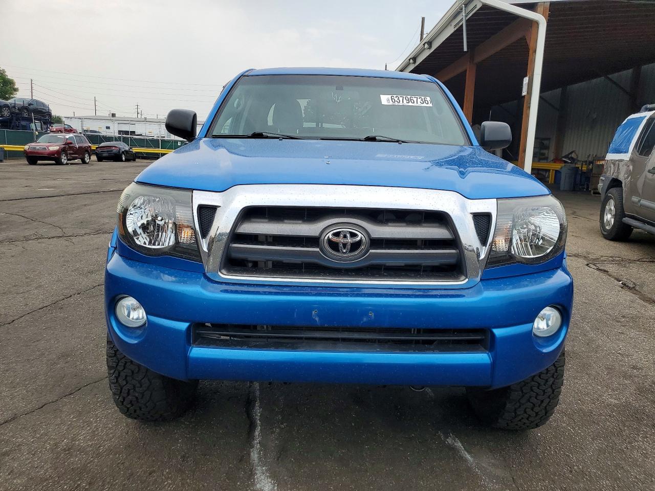 2010 Toyota Tacoma Double Cab Long Bed Blue vin: 5TEMU4FN3AZ717039