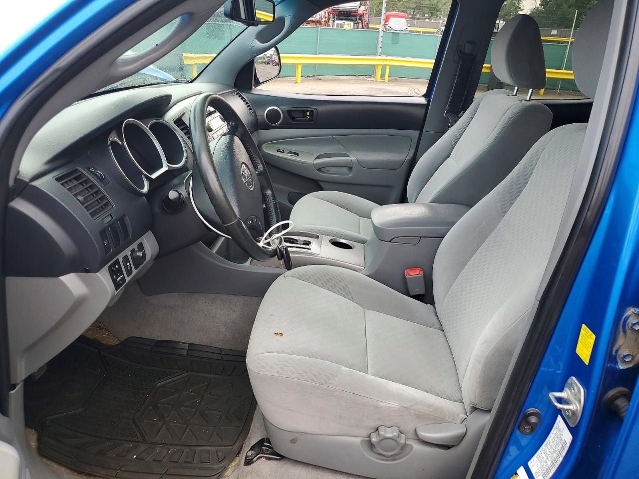 2010 Toyota Tacoma Double Cab Long Bed Blue vin: 5TEMU4FN3AZ717039