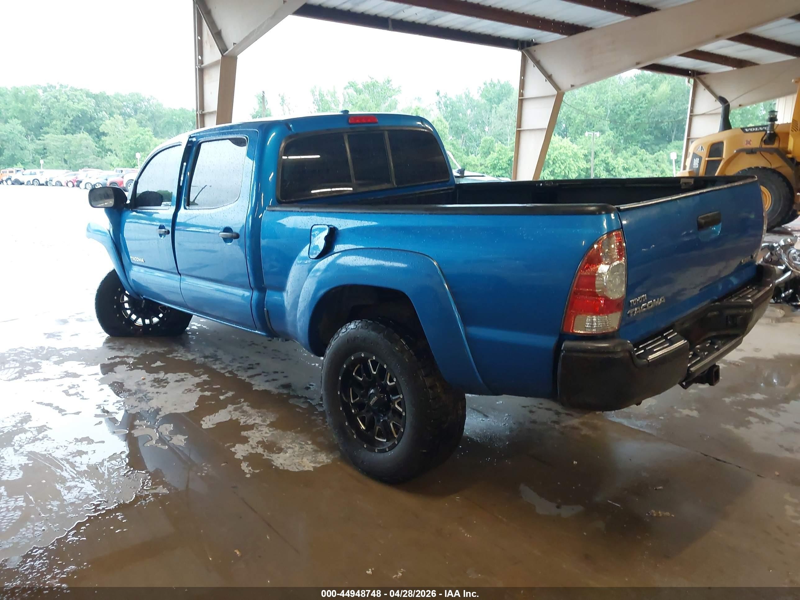 2010 Toyota Tacoma V6 Blue vin: 5TEMU4FN4AZ672810