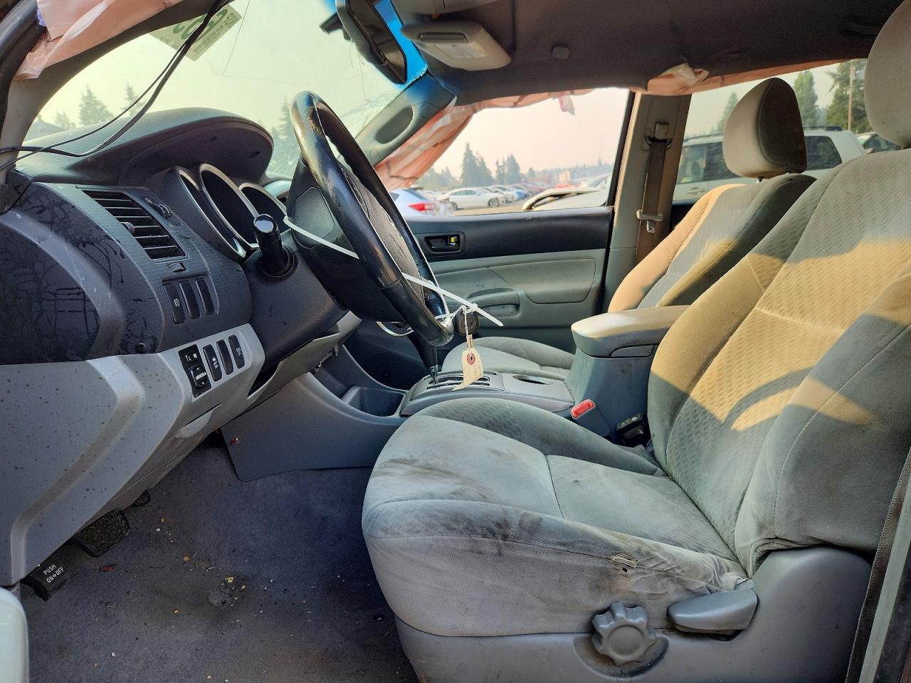 2010 Toyota Tacoma Double Cab Long Bed Black vin: 5TEMU4FN6AZ693593