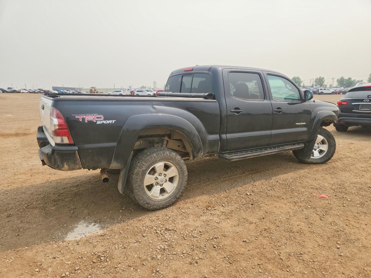 2010 Toyota Tacoma Double Cab Long Bed Black vin: 5TEMU4FN8AZ708580