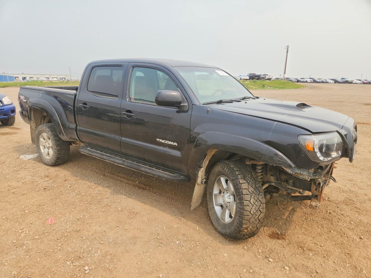 2010 Toyota Tacoma Double Cab Long Bed Black vin: 5TEMU4FN8AZ708580