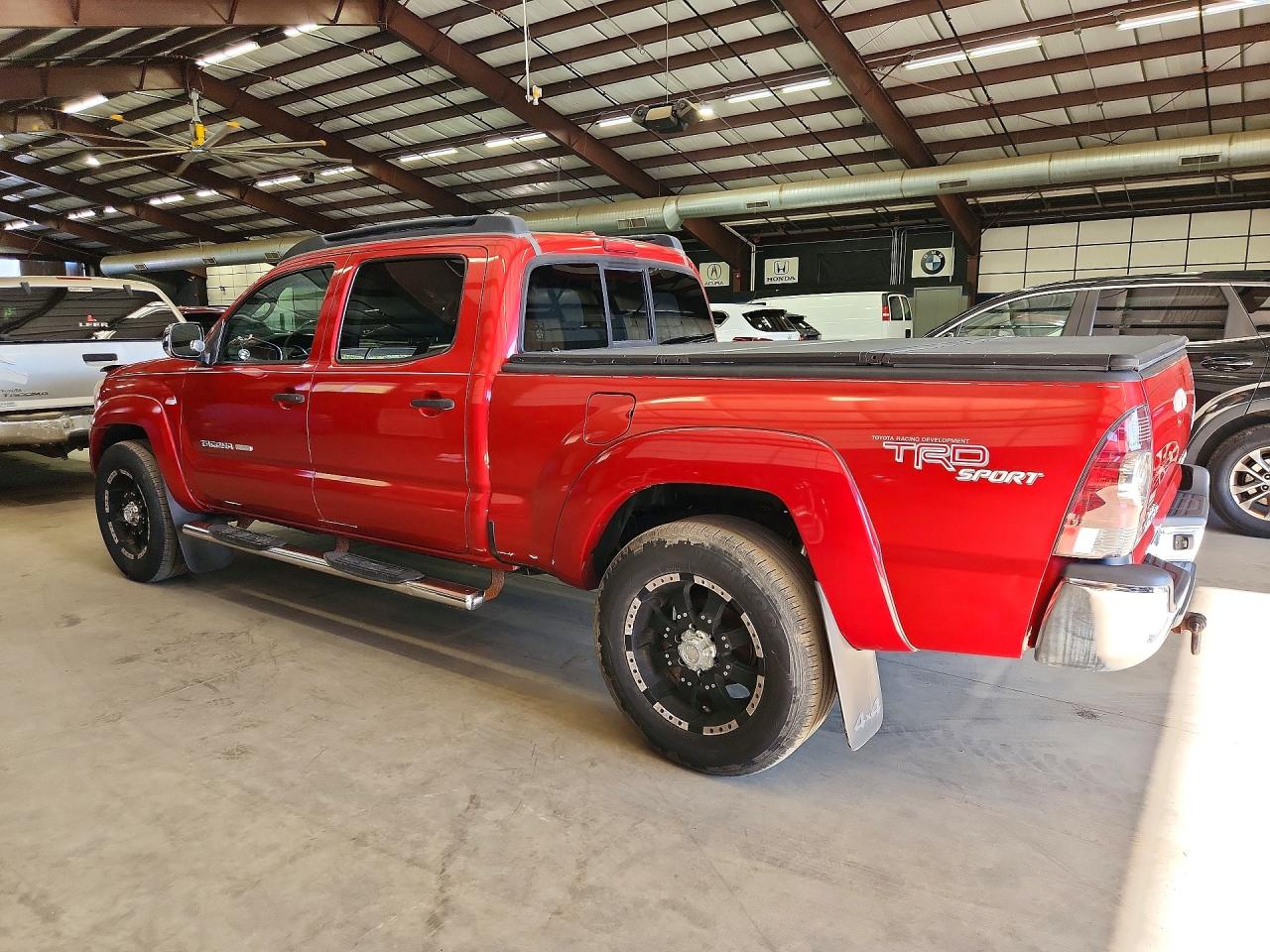 2010 Toyota Tacoma Double Cab Long Bed Red vin: 5TEMU4FNXAZ695704