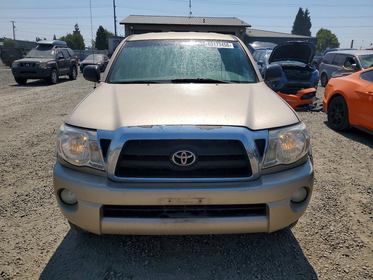2005 Toyota Tacoma Double Cab Long Bed Gold vin: 5TEMU52N05Z008019