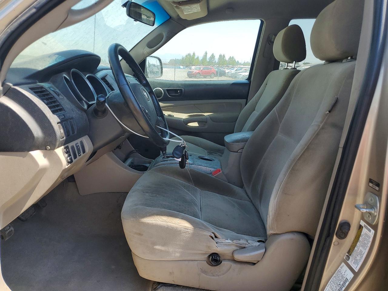 2005 Toyota Tacoma Double Cab Long Bed Gold vin: 5TEMU52N05Z008019