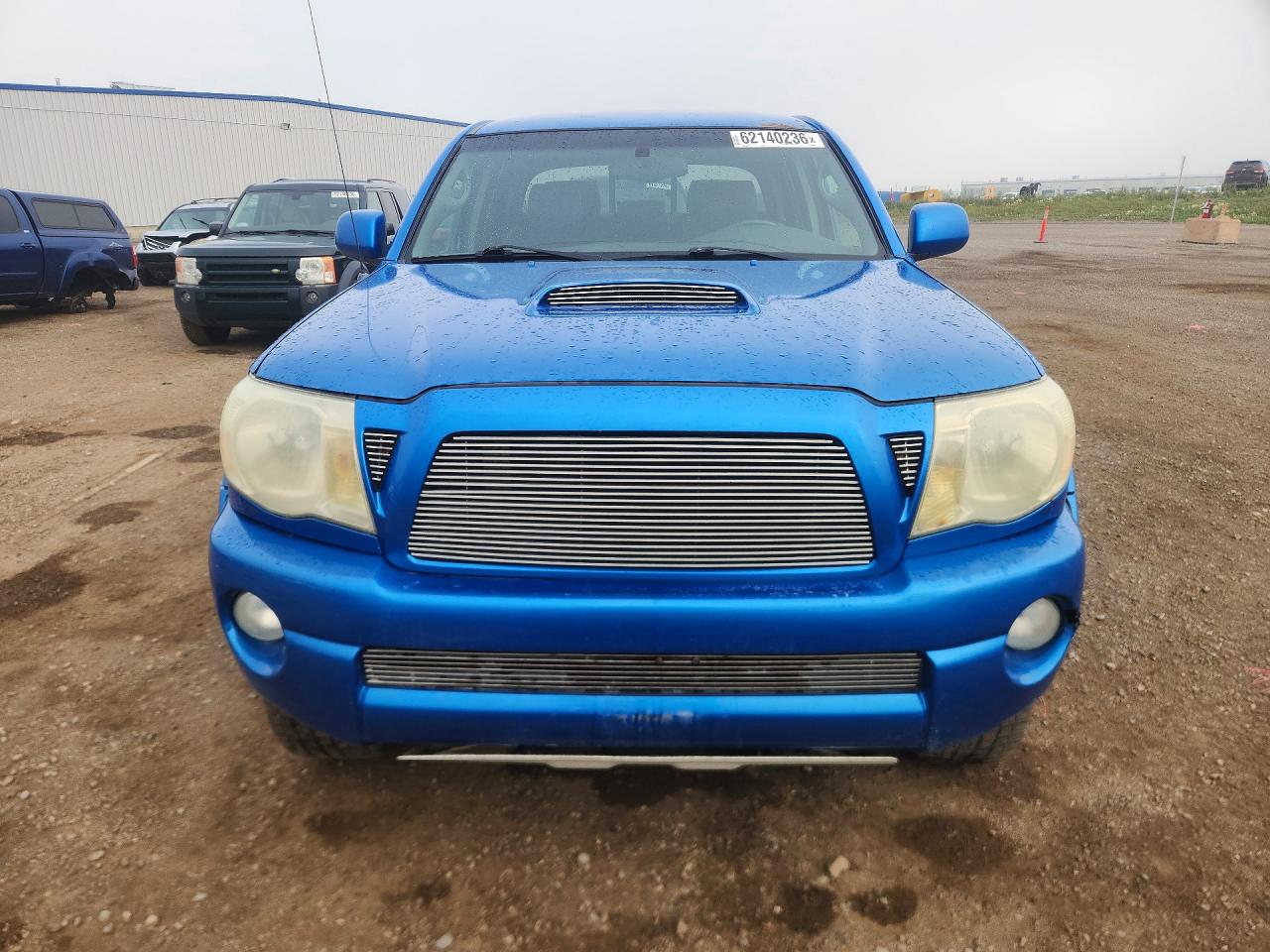2005 Toyota Tacoma Double Cab Long Bed Blue vin: 5TEMU52N05Z035608