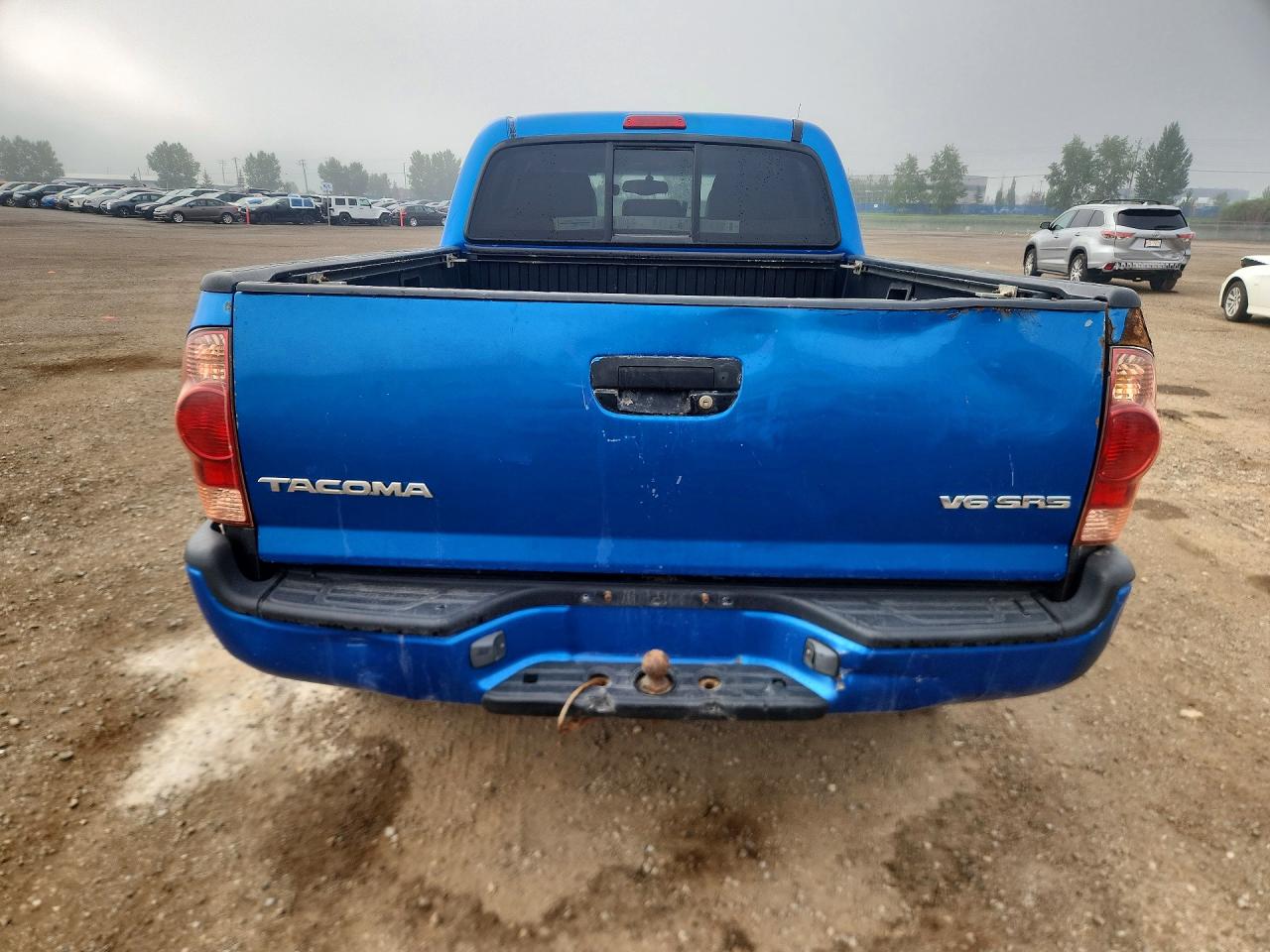 2005 Toyota Tacoma Double Cab Long Bed Blue vin: 5TEMU52N05Z035608